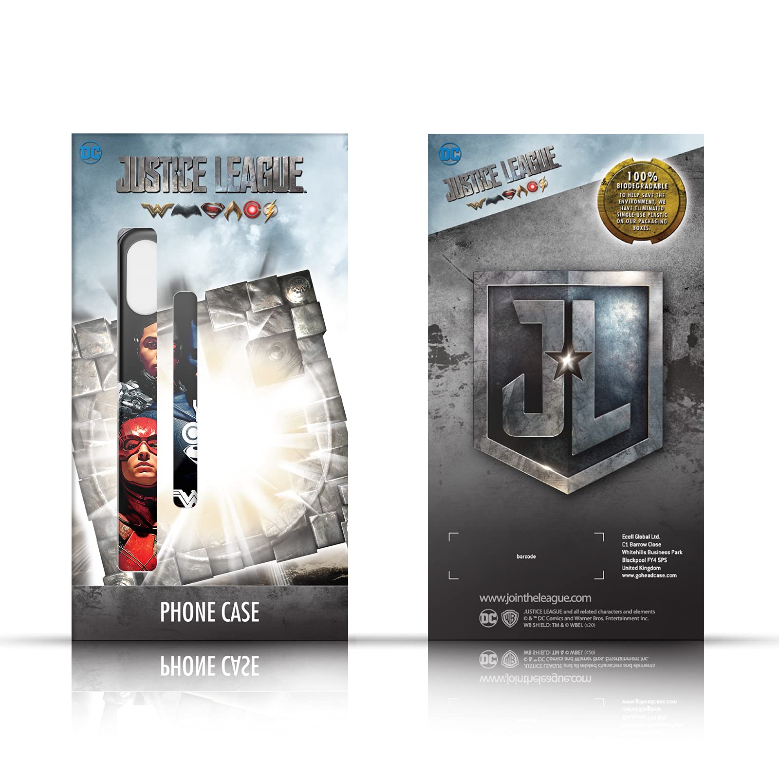 Justice League Movie Wonder Woman iPhone X/Xs Soft Gel Case – Officially Licensed Character Poster Design by Head Case Designs – Perfect for Fans & Superhero Enthusiasts