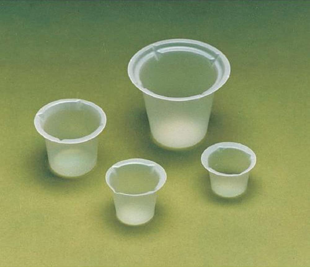 B20-500 Polystyrene Disposable Beaker, 20mL Capacity (Pack of 500) - Ideal for Lab Experiments, Science Classrooms & Medical Sample Collection