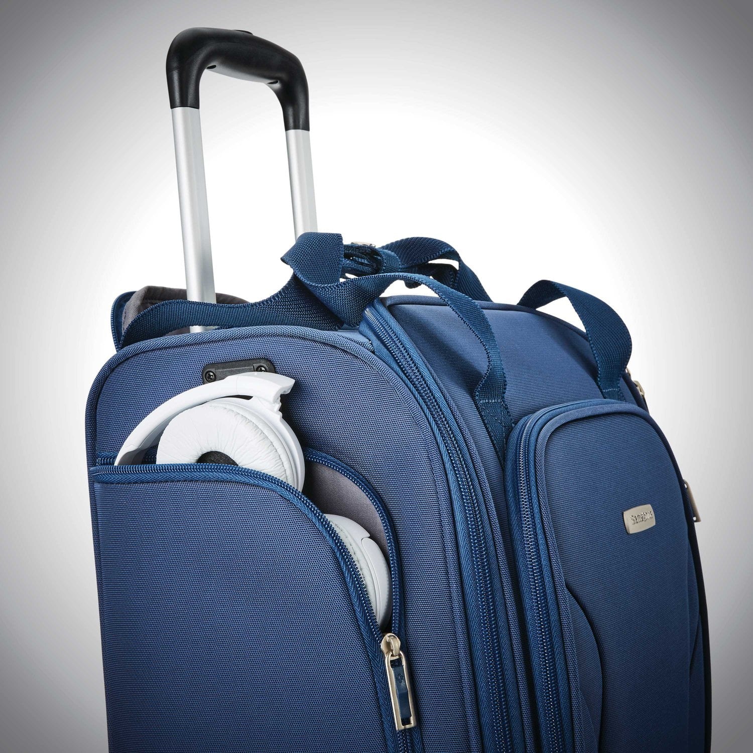 Samsonite Underseater Spinner Luggage with USB Charging Port - Perfect for Air Travel & Business Trips