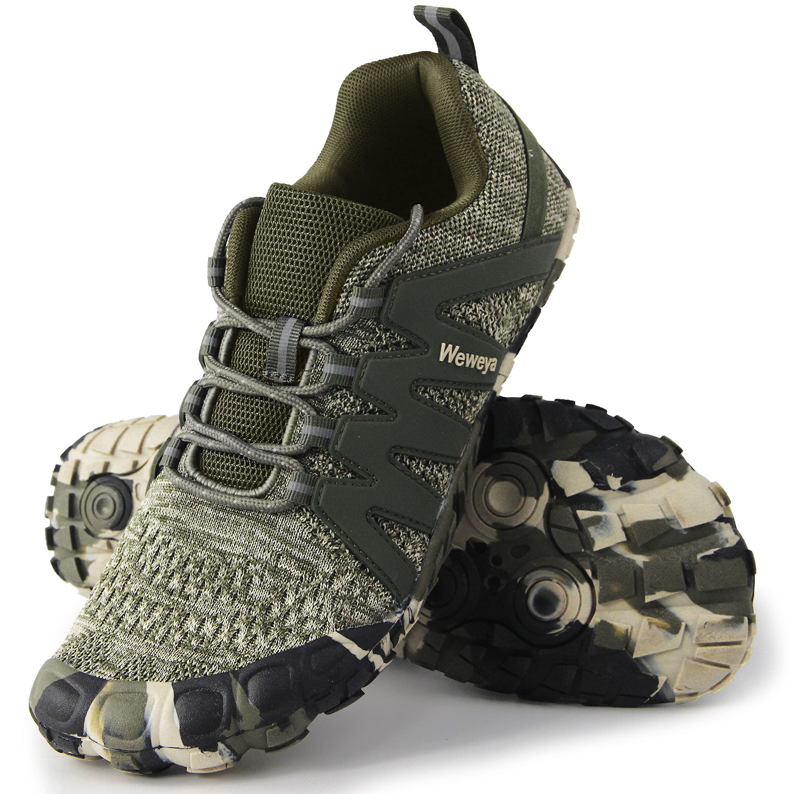 Weweya Barefoot Shoes for Men - Minimalist Running & Cross Training Shoes - Lightweight & Flexible for Natural Movement - Perfect for Trail Running, Gym Workouts & Outdoor Activities