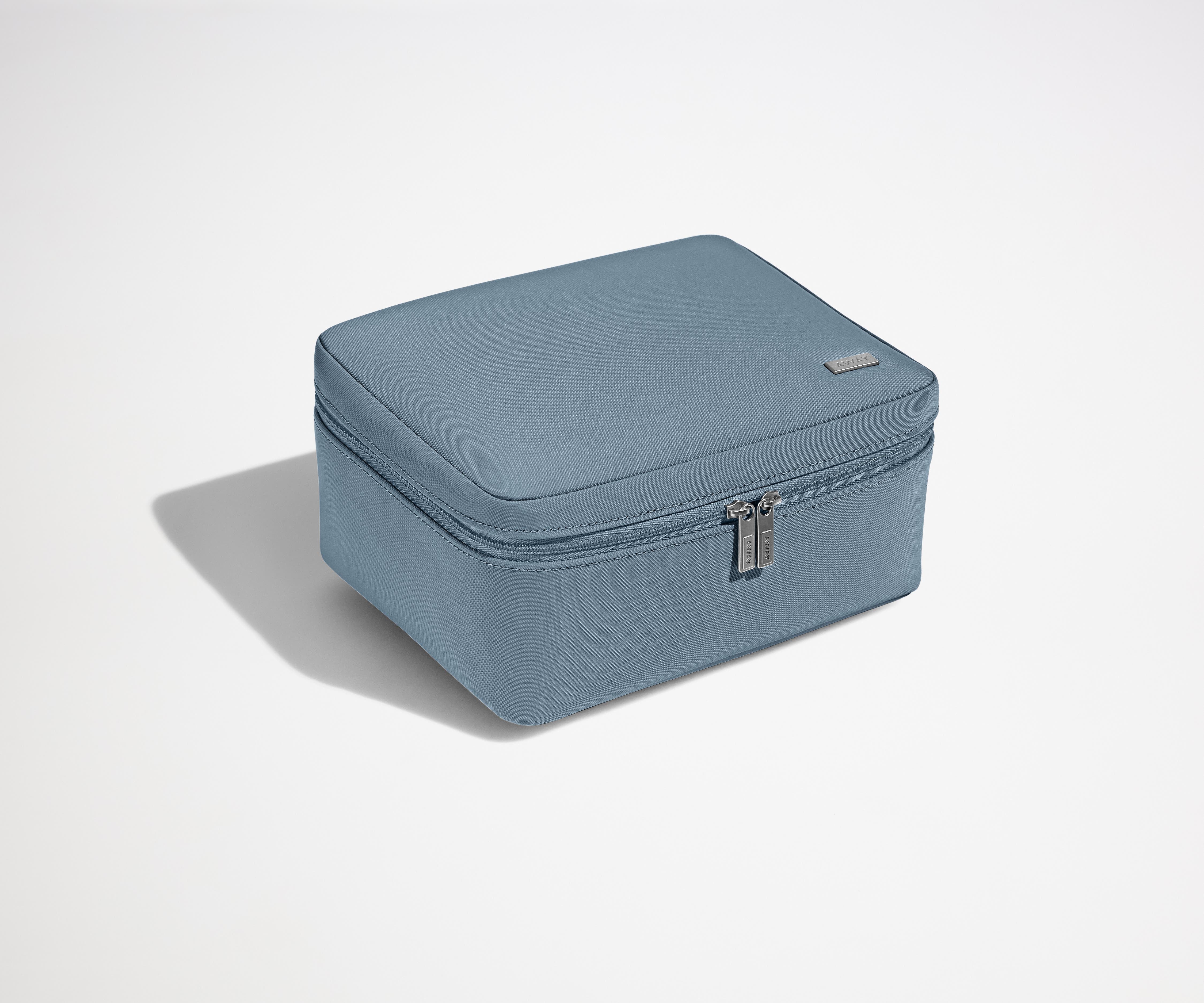Premium Waterproof Cosmetic Bag in Coast Blue - Travel Makeup Organizer for Women, Perfect for Gym, Beach & Everyday Use