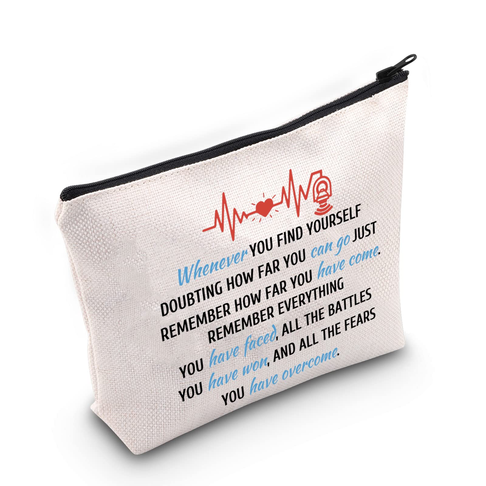 Ultrasound Tech Gift - Sonographer & Radiologist Zipper Pouch Makeup Bag - Perfect for Graduation, Appreciation & Daily Use (WHE-Sonographer)