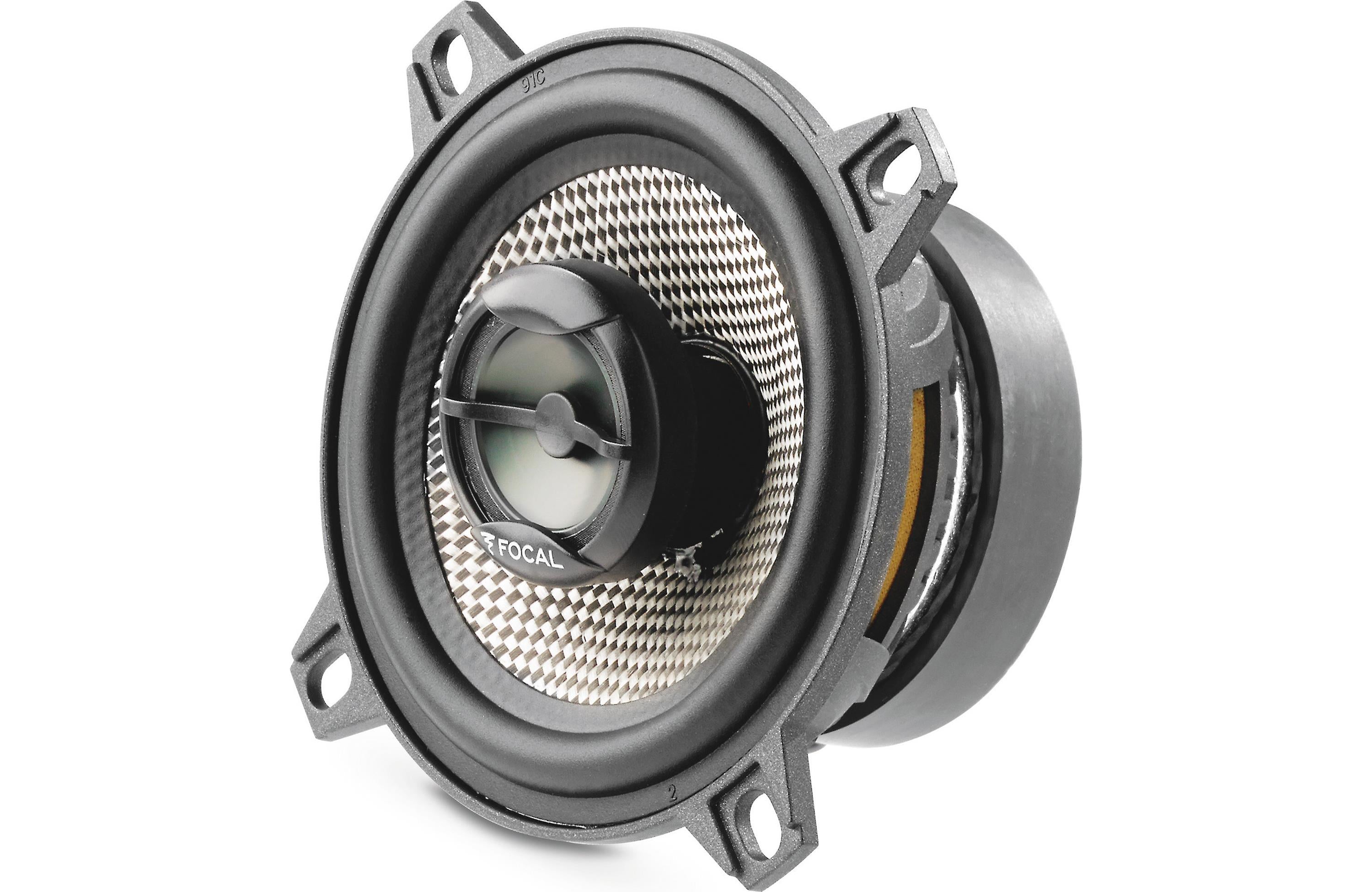 Focal 100 AC Performance Access 4 Coaxial Car Speakers (Pair) - Premium Sound for Vehicles, Home Audio & Marine Use