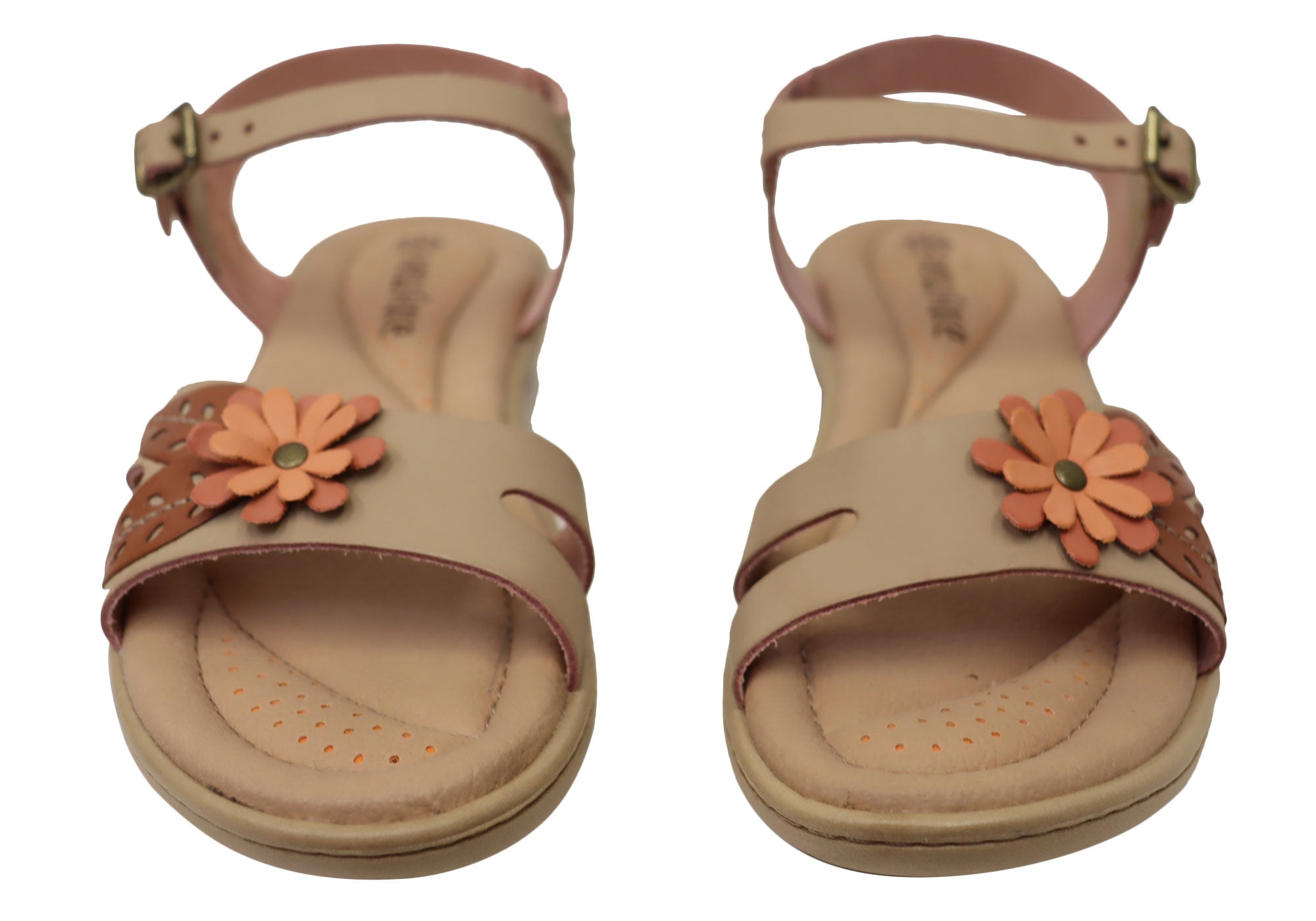 Mindy Women's Comfortable Leather Sandals - Handmade in Brazil - Perfect for Summer, Beach & Casual Outings