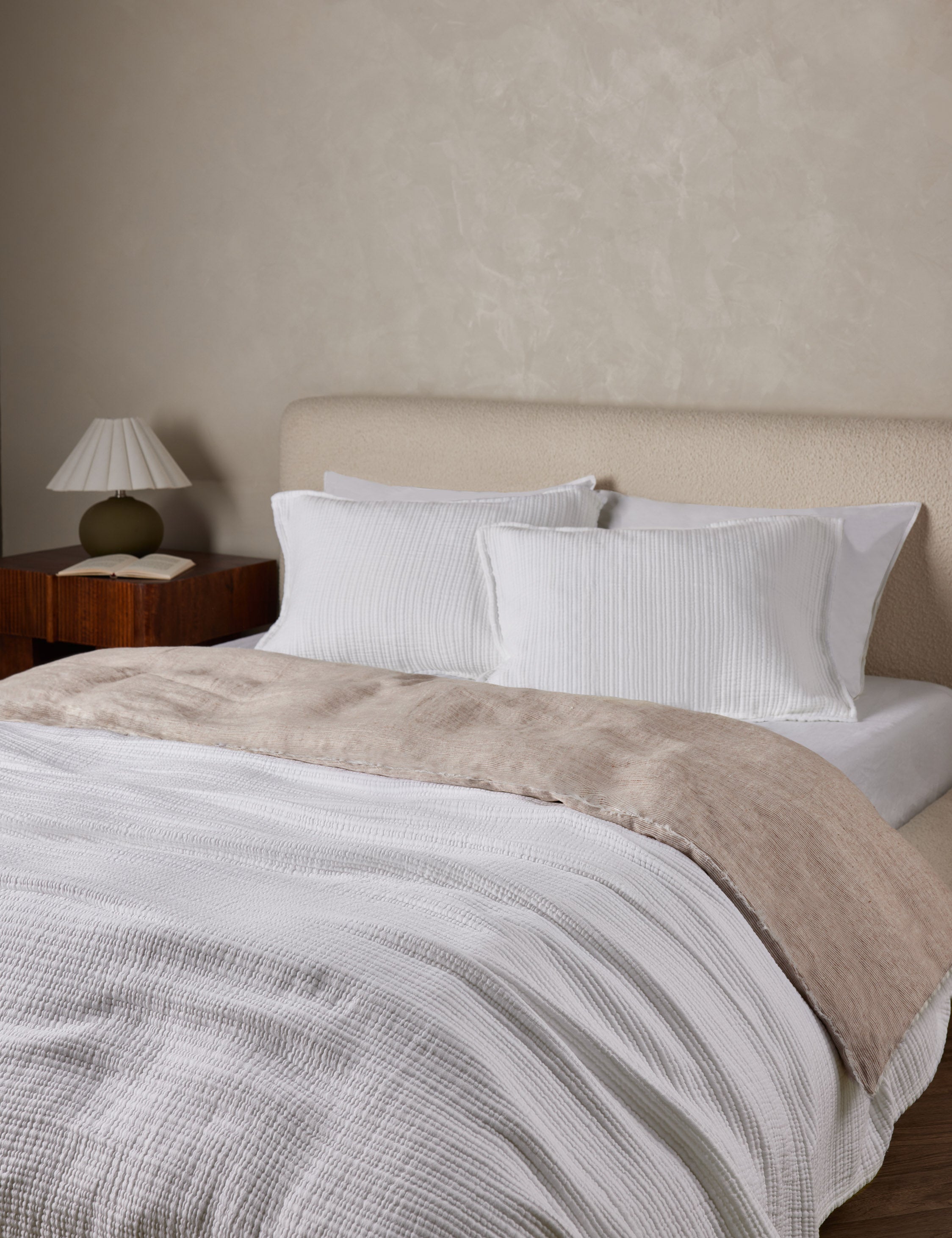 Chatham Cotton Matelasse Coverlet by Pom Pom at Home - Luxury Bedspread for Master Bedroom & Guest Room Decor - Perfect for All-Season Comfort