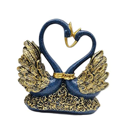 Elegant Swan Wine Rack Decor - Romantic Home Furnishing for Living Room, Entryway & Wedding Gifts - Perfect for Couples, Anniversaries & Housewarming Presents