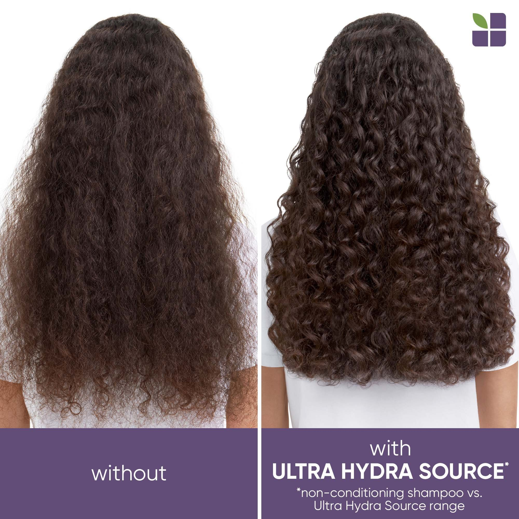 Biolage Ultra HydraSource Shampoo for Dry Hair | Moisturizing & Hydrating Shampoo with Aloe | Professional Salon Quality Hair Care for Women & Men | Perfect for Daily Use & Color-Treated Hair