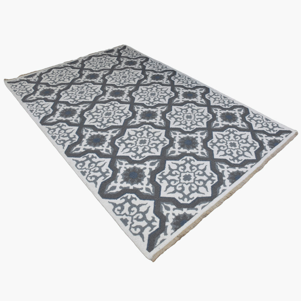 Hand Knotted Sonder Rug - Premium Handmade Wool Area Rug for Living Room, Bedroom, Dining Room - Soft & Durable Home Decor Floor Covering