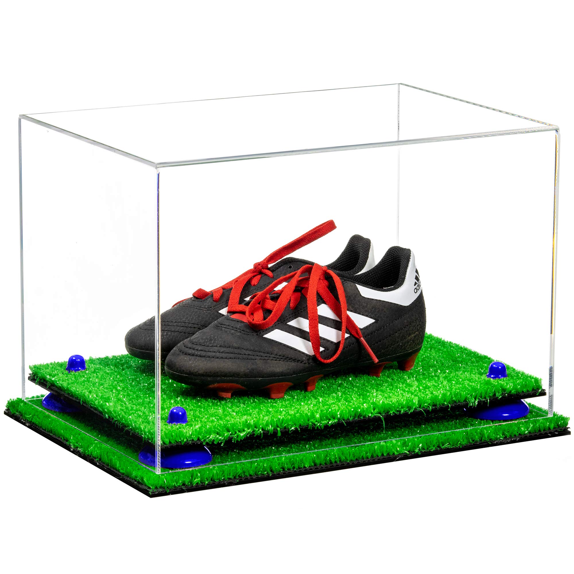 Clear Acrylic Kids Shoe Display Case - Durable Shoe Organizer for Sneakers & Sandals - Perfect for Retail Stores, Kids Room Decor & Shoe Collection Display