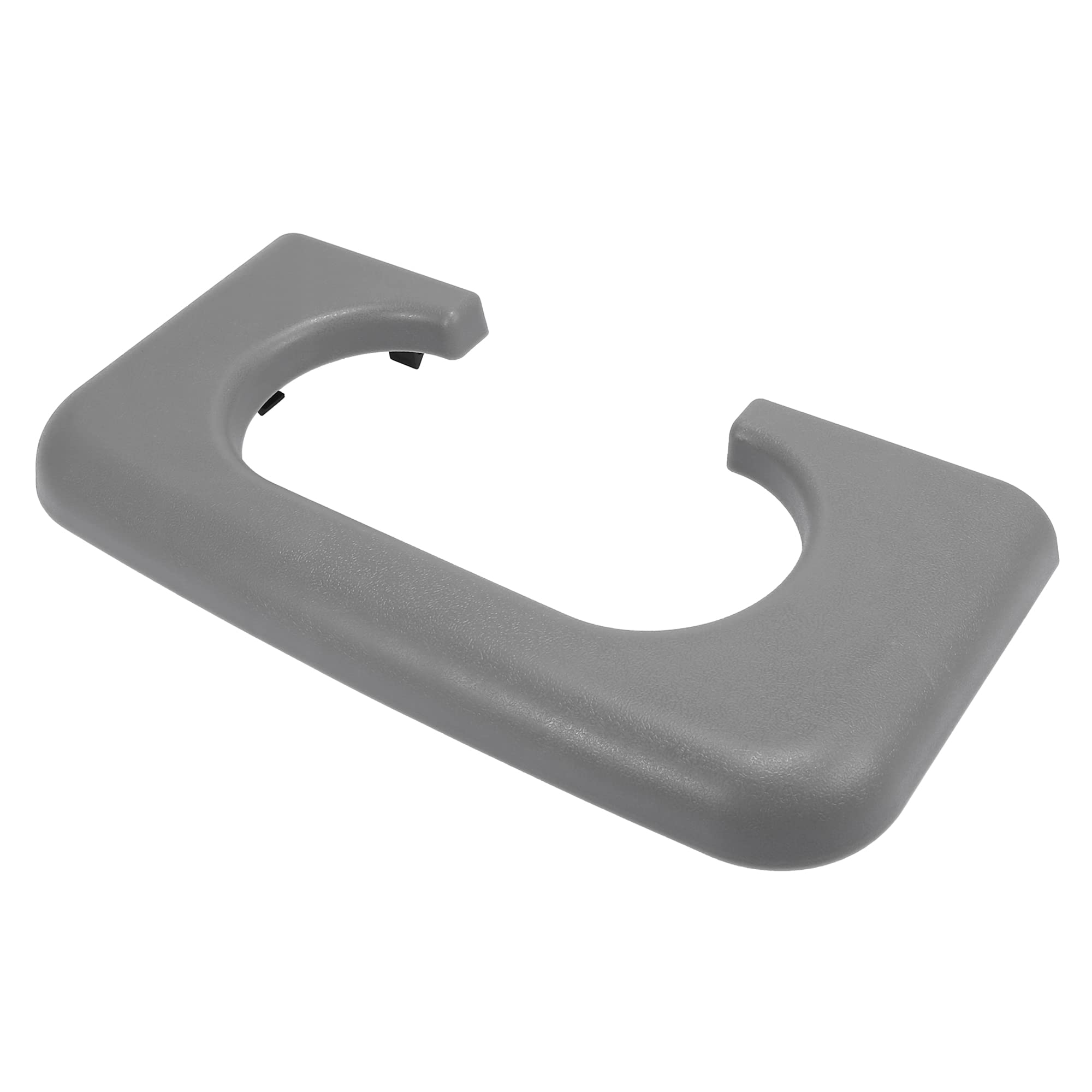 X AUTOHAUX Replacement Center Console Cup Holder for Ford F250 F350 1999-2010 Models - Gray Armrest Pad for Bench Seat - Perfect for Road Trips & Daily Commuting