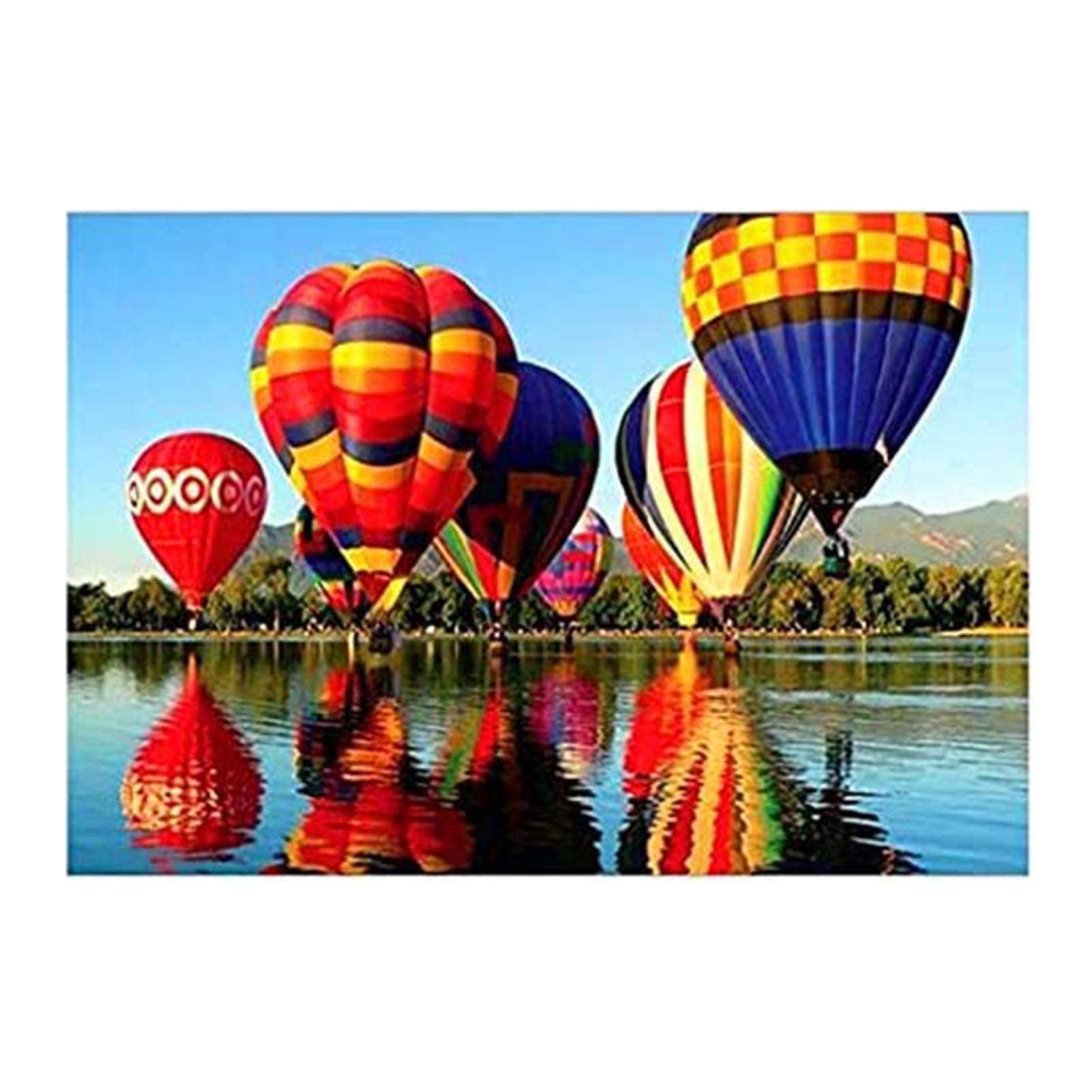 1000-Piece Hot Air Balloon Jigsaw Puzzle for Adults & Kids - Beautiful Landscape Wall Art Decor, Fun Family Game & Stress Relief Activity - Perfect for Home, Office, Classroom & Gift Giving