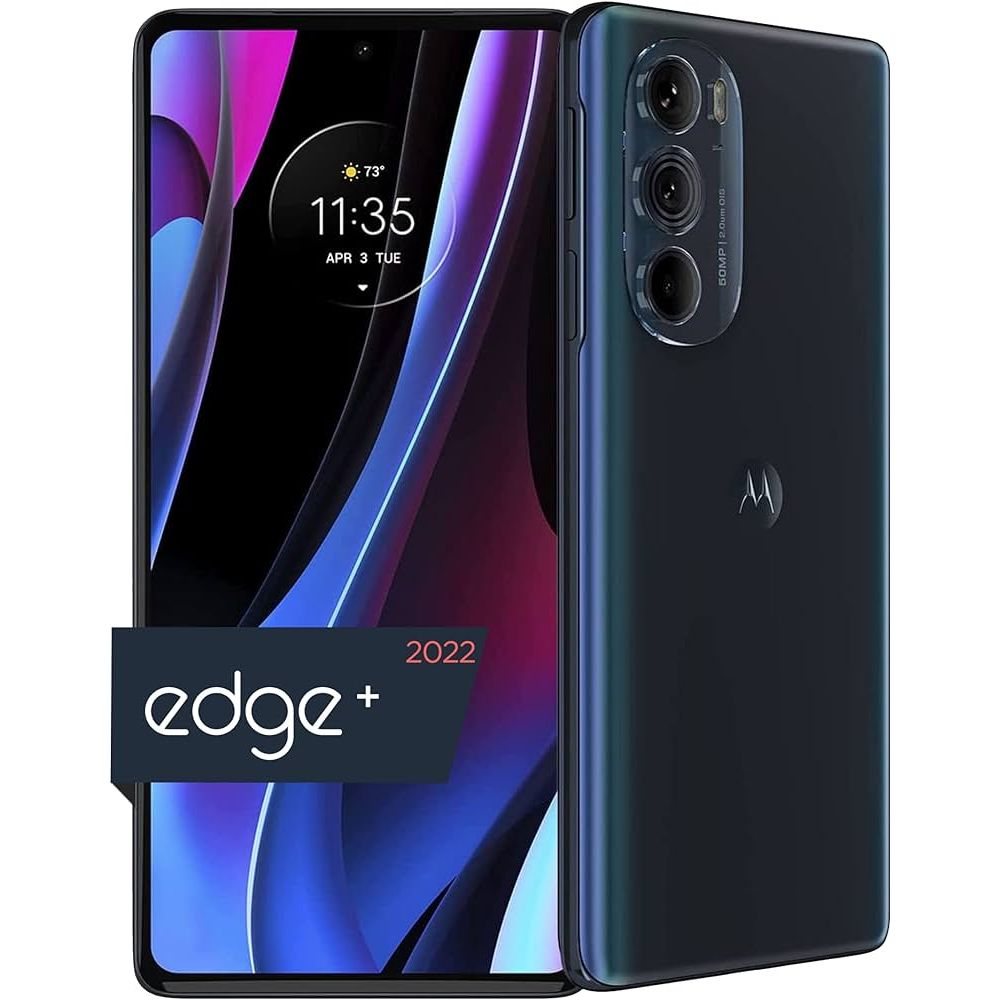 Motorola Edge+ 512GB Unlocked Smartphone 2022 - 5G Android Phone with Snapdragon Processor, 144Hz Display & 50MP Camera | Perfect for Gaming, Streaming & Productivity