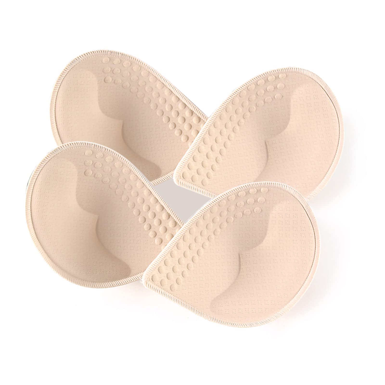 KOOAAICCHI Removable Latex Bra Pads for Women - Comfortable Inserts for Sports Bras & Swimsuits | Perfect for Gym, Yoga, Swimming & Active Wear