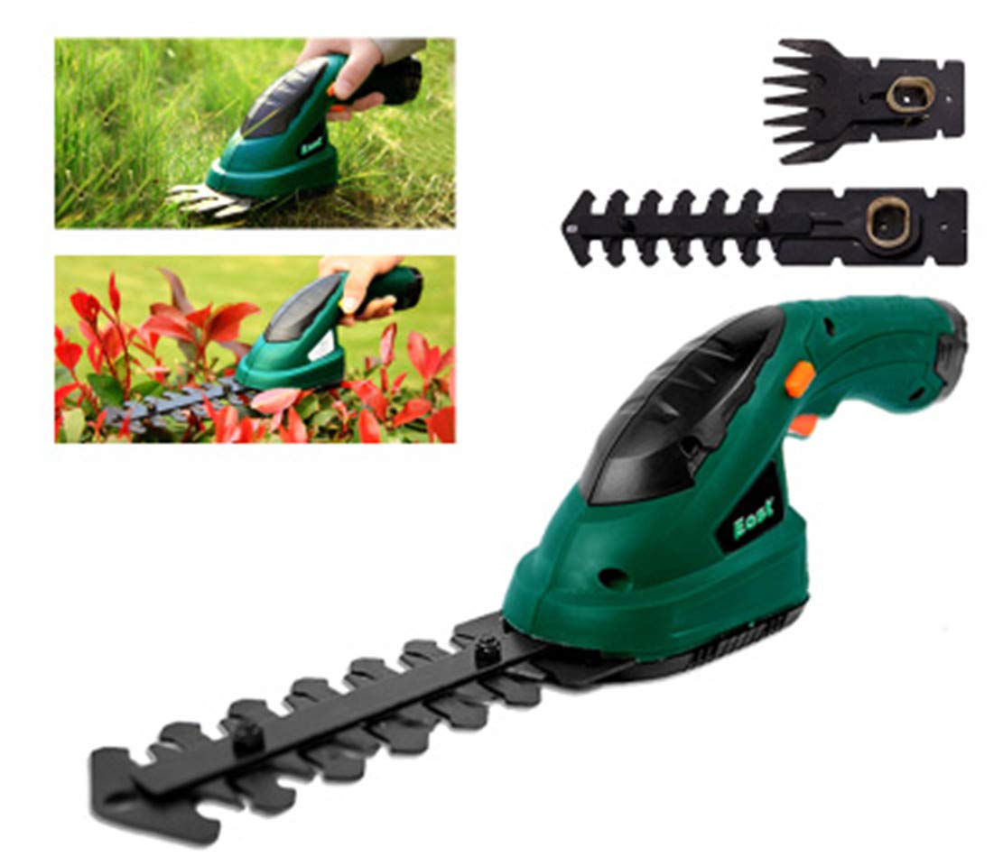 Cordless Electric Lawn Mower & Pruning Shears for Easy Gardening