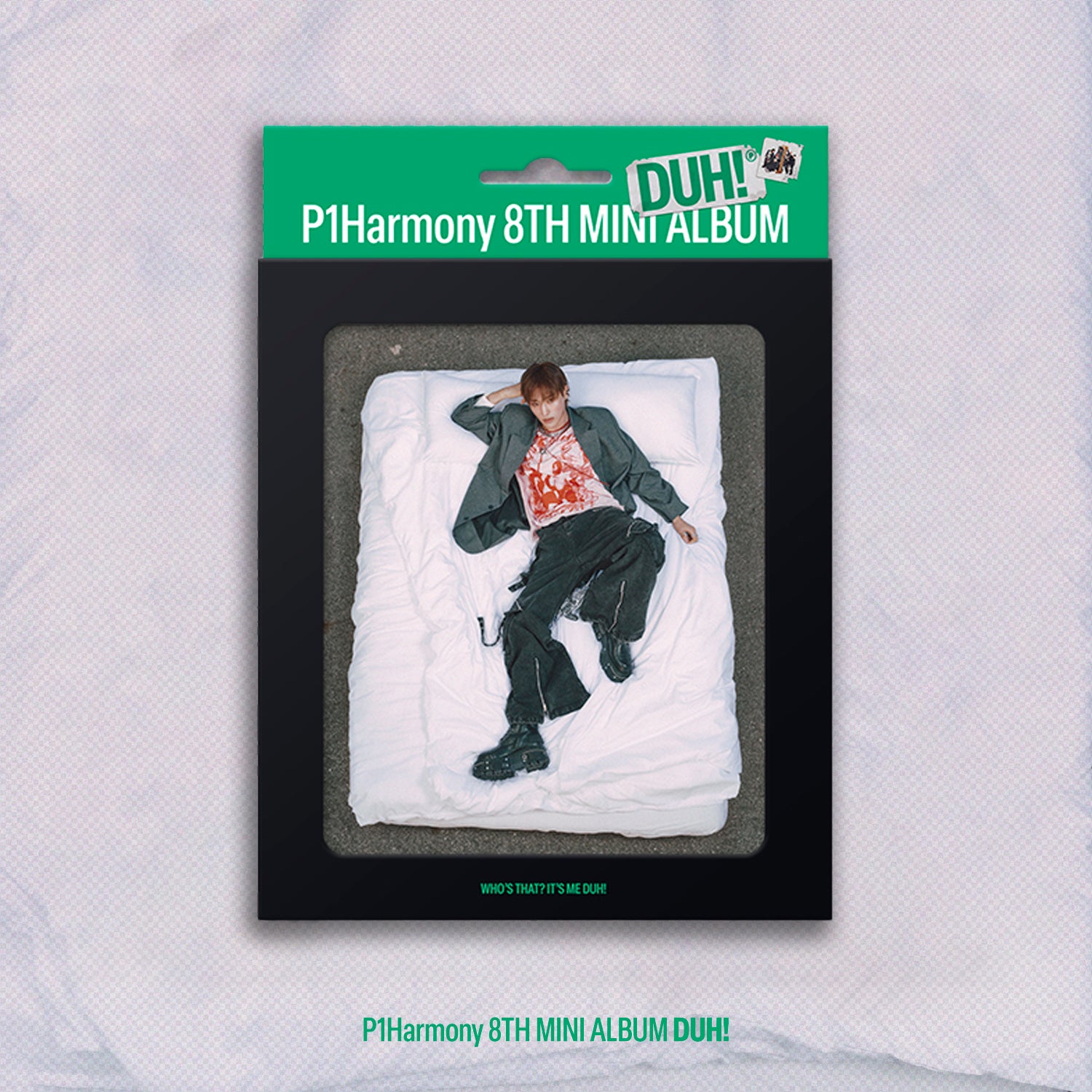 P1HARMONY 8th Mini Album 'DUH!' (H) - Kpop Music CD for Fans | Perfect for Collection, Gifts & Kpop Dance Practice