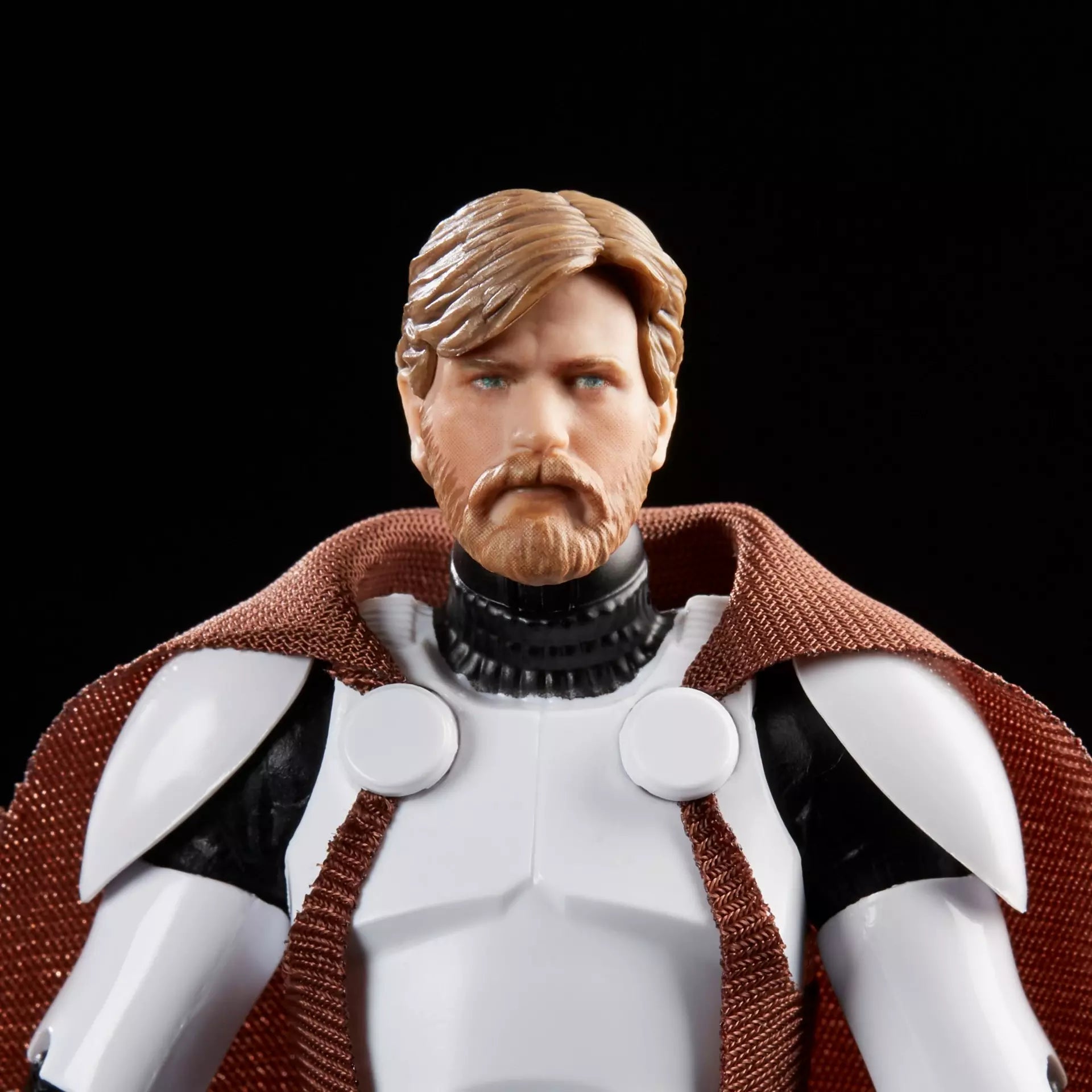 Hasbro Star Wars The Black Series 6-Inch Clone Commander Obi-Wan Kenobi Action Figure - Exclusive Collectible Toy for Display & Gift Giving