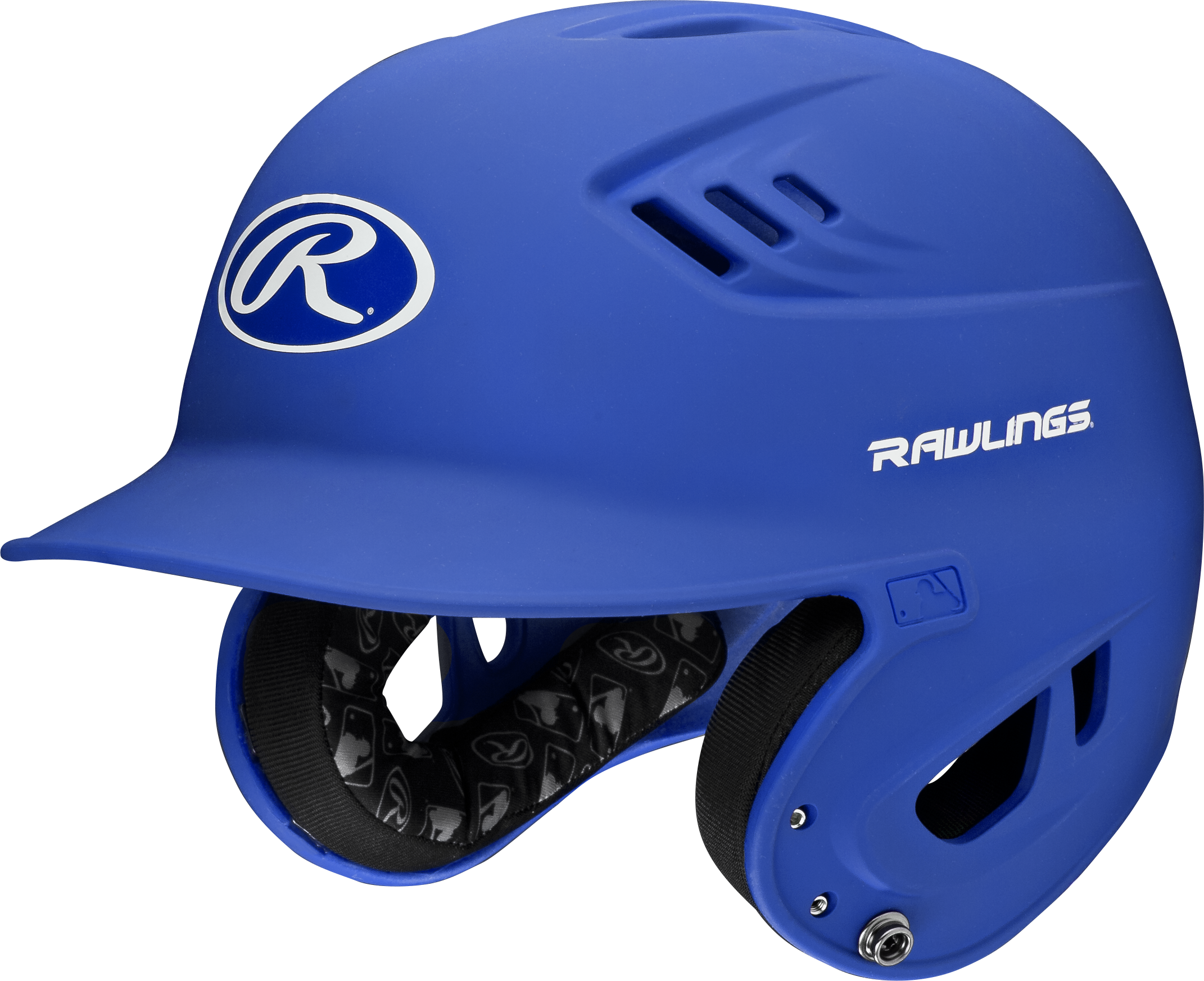 Rawlings R16 Matte Baseball Helmet - Single Tone Youth/Adult Protective Gear for Baseball, Softball & Training - R16M Model