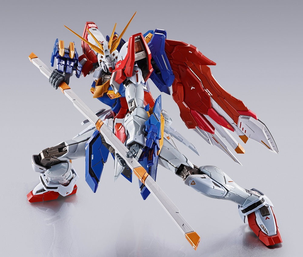 Bandai Metal Build G Gundam God Gundam Action Figure - Premium Collectible Model Kit for Anime Fans | Perfect for Display, Gifts & Anime Collections