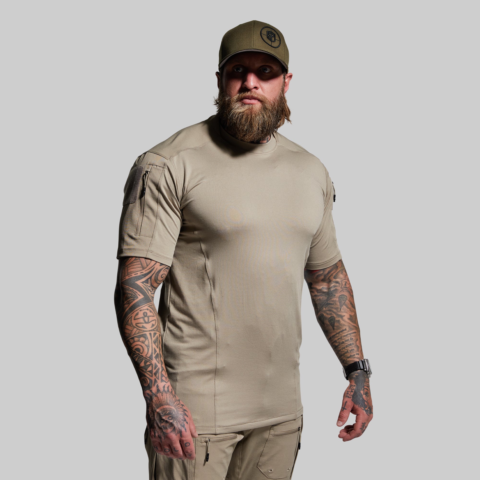 Op Top (Desert Tan) - Premium Outdoor Hat for Hiking, Camping & Beach - Sun Protection & Breathable Design