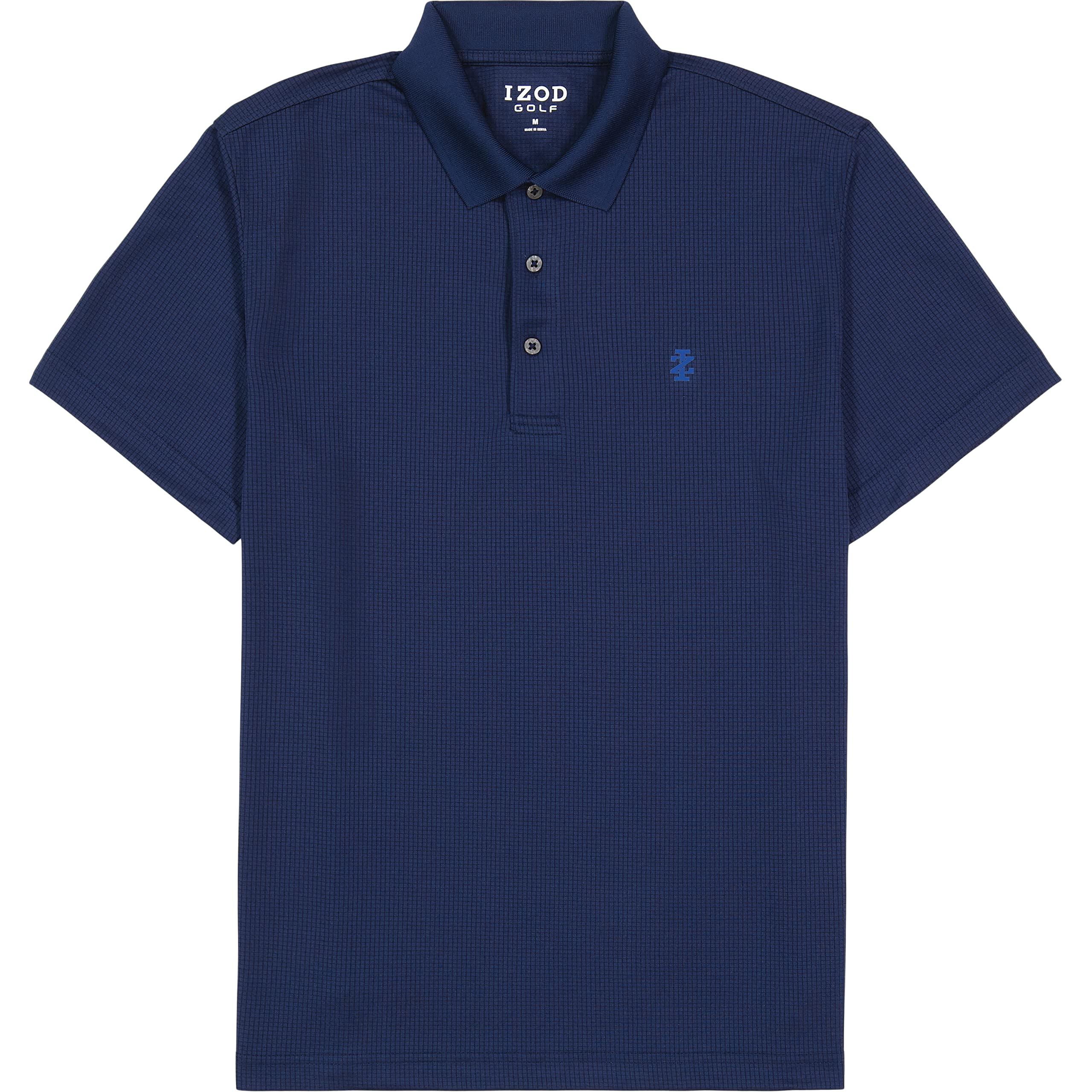 IZOD Men's Performance Golf Polo Shirt - Moisture-Wicking & Breathable - Perfect for Golf, Casual Wear & Outdoor Activities