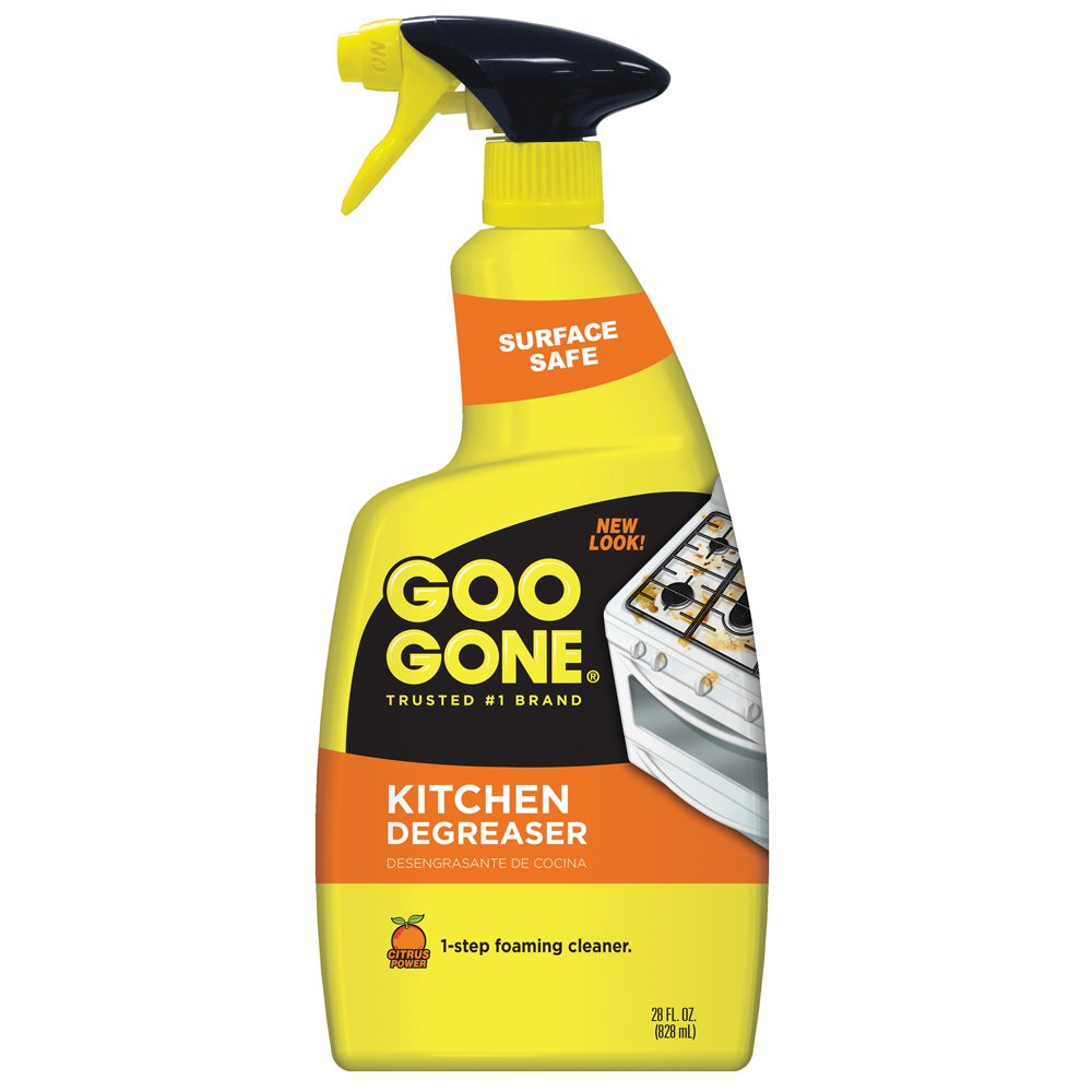 Goo Gone Kitchen Degreaser - 28oz for Grease & Grime - Perfect for Stovetops & Ovens