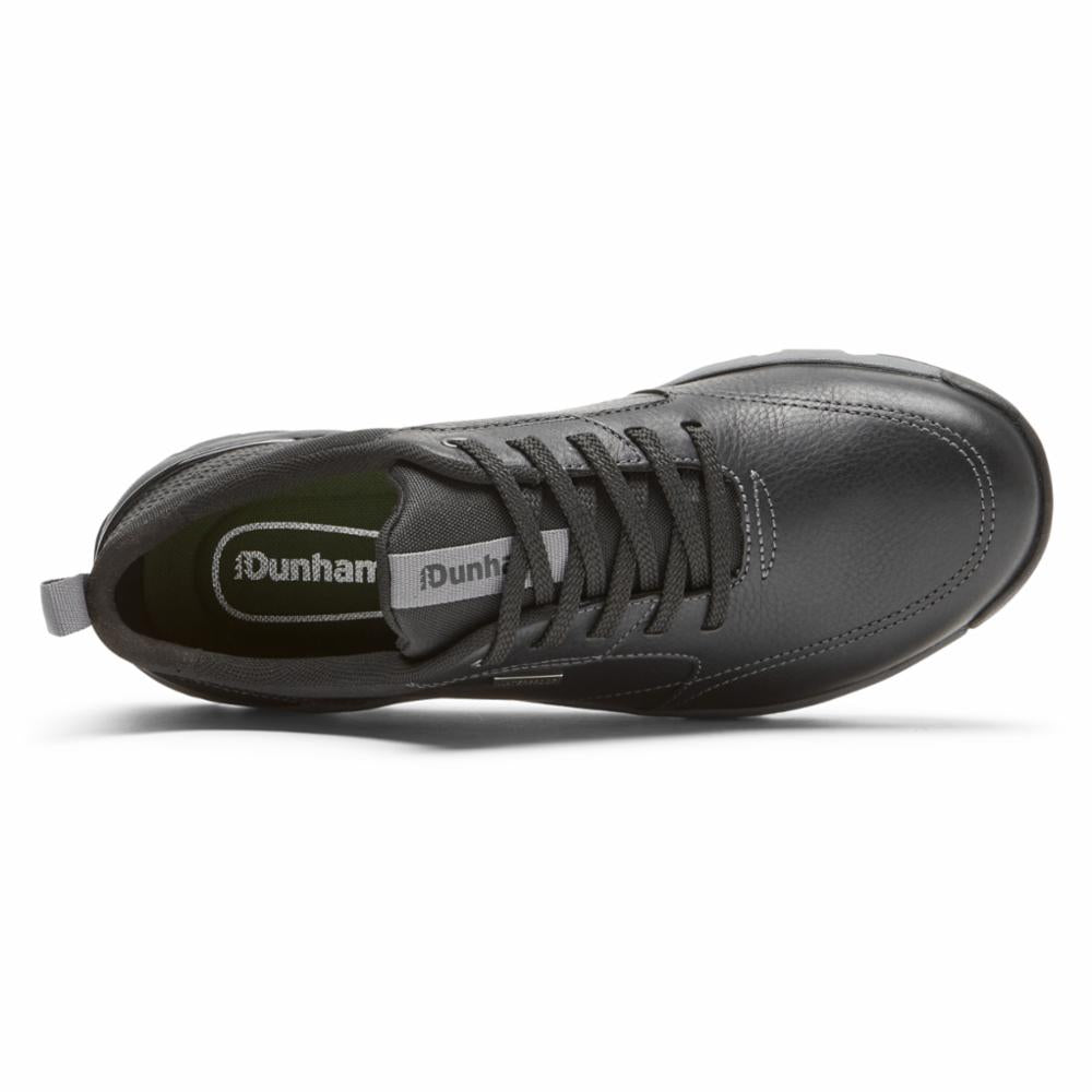 Dunham Men's Glastonbury Ubal II Black Dress Shoes - Comfortable & Stylish Formal Footwear for Business, Office & Special Occasions