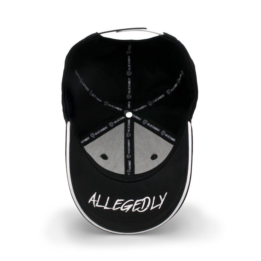 Stylish Black & White Snapback Hat - Trendy Unisex Baseball Cap for Men & Women - Perfect for Casual Wear, Sports, and Street Fashion