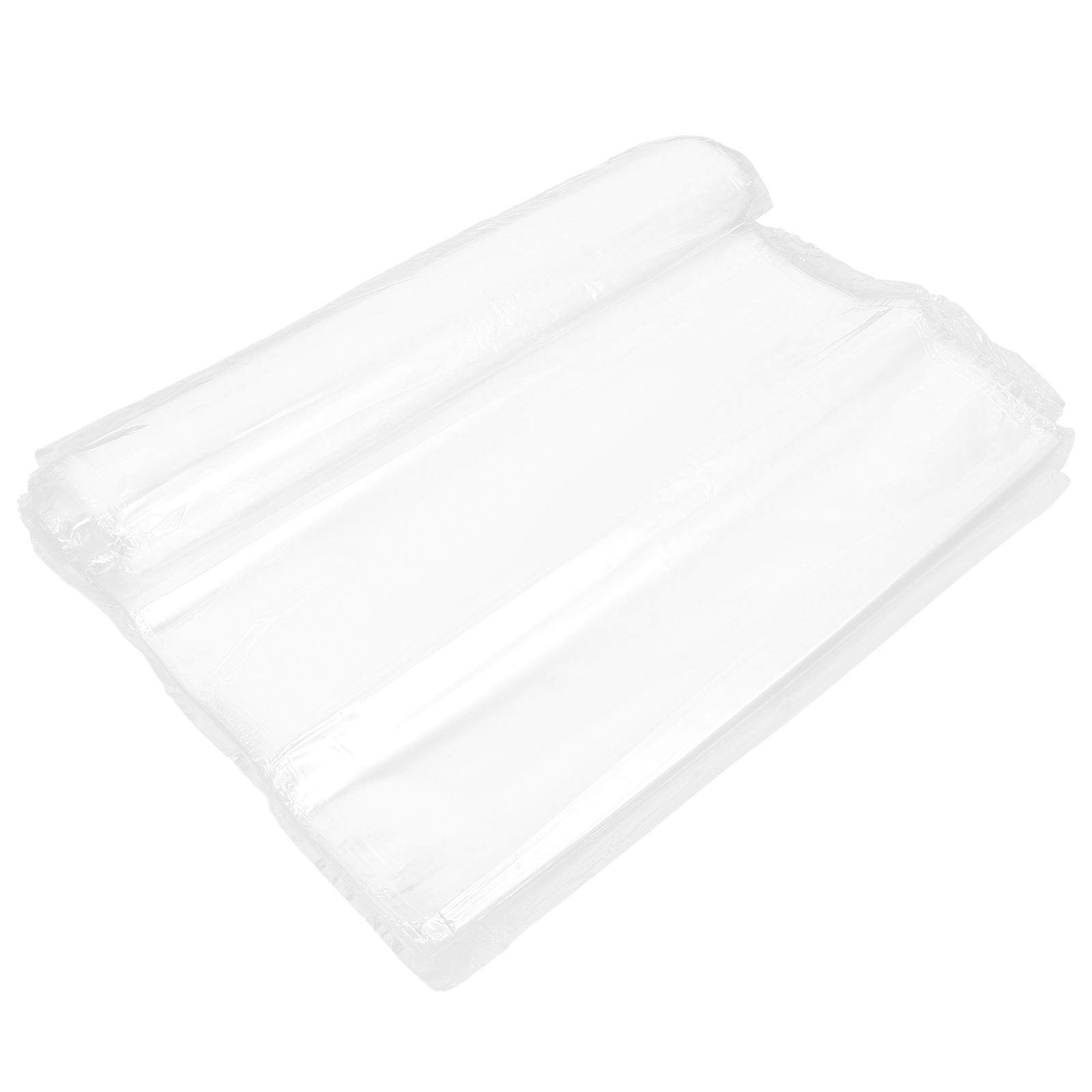 100pcs Clear POF Heat Seal Shrink Wrap Bags - Food Safe Heat Shrink Film for Packaging Candy, Cookies, Cosmetics & Small Products - Ideal for Bakery, Retail & Gift Wrapping
