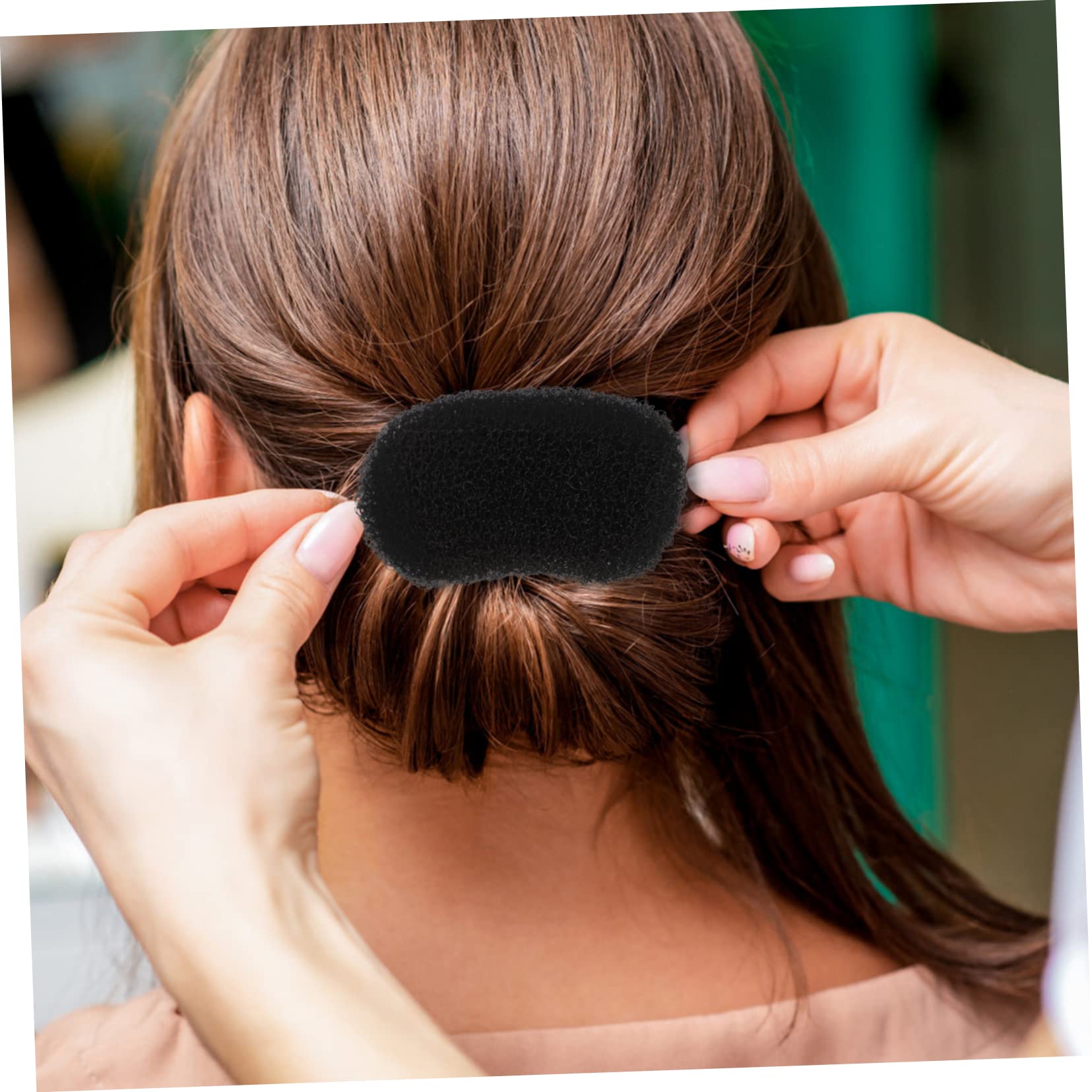 FOMIYES Hair Bump Tool for Women - Elegant Bun Clips for Updos & Volume