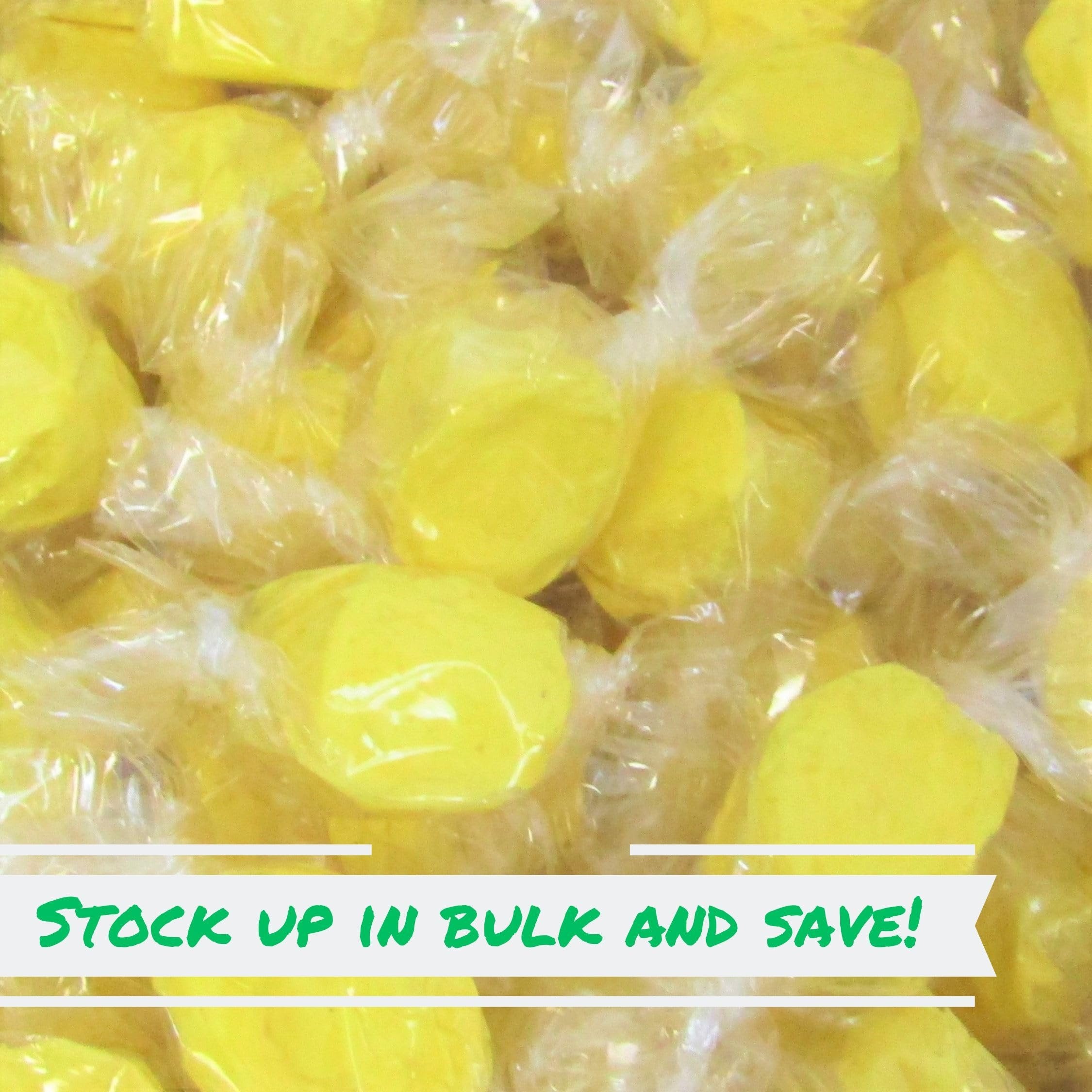 Sweet & Chewy Yellow Pineapple Taffy Candy - 18oz Jumbo Bag | Bulk Soft Candy for Parties, Gifts & Snacking | Tropical Flavor Treats for Kids & Adults