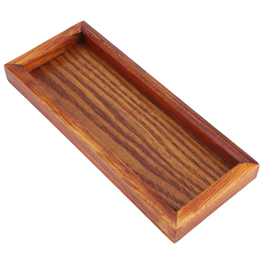 Premium Rectangle Wooden Tea Tray - 20.8