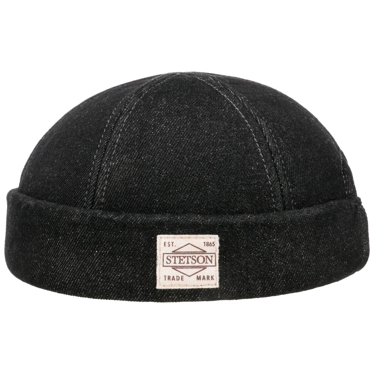 Stetson Men's Durable Denim Docker Hat - Classic & Comfortable for Outdoor Work, Fishing, and Casual Wear