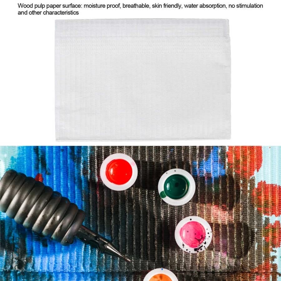 125 Pack Disposable Dental Bibs - 13