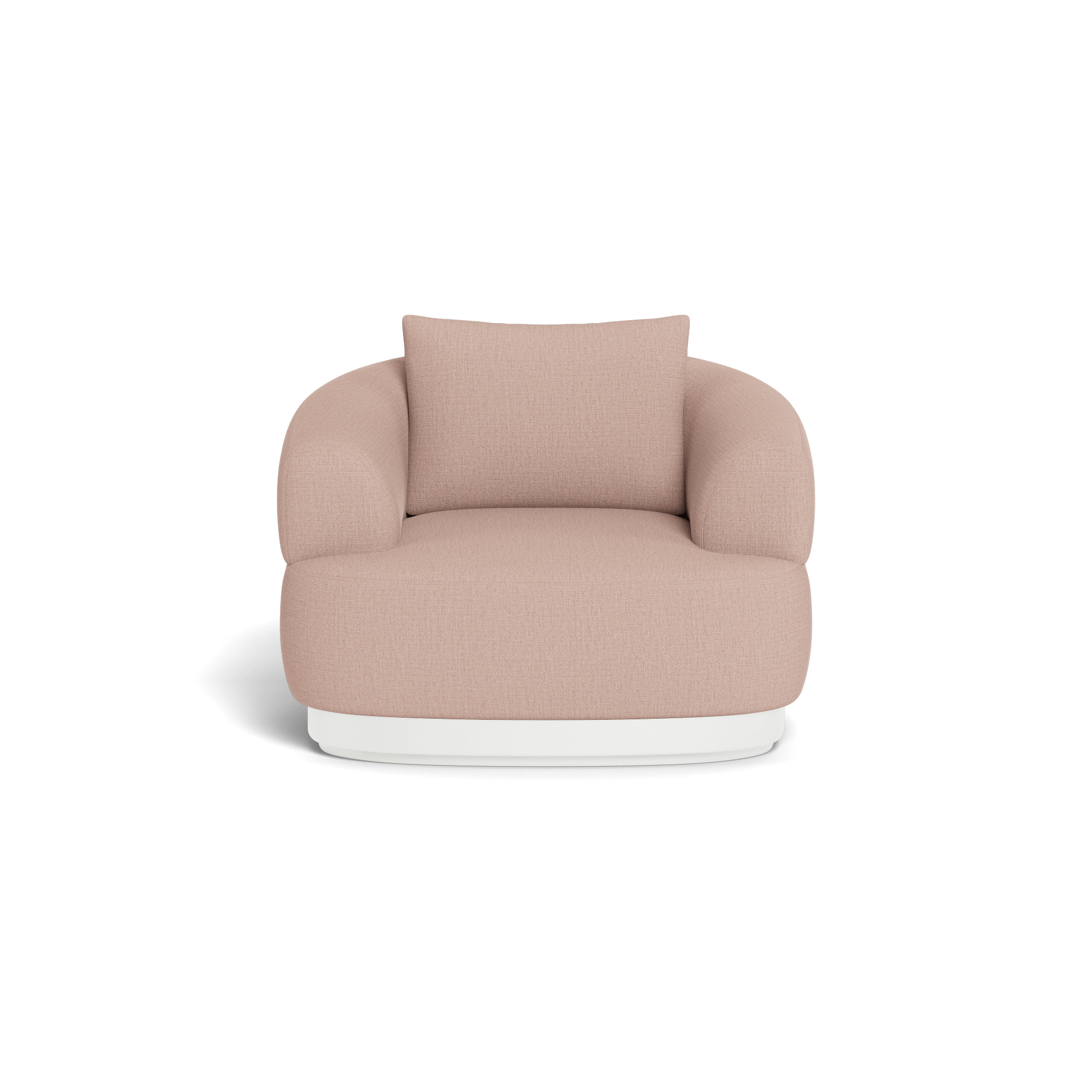 Amalfi Lounge Chair - Modern Comfortable Accent Chair for Living Room, Bedroom & Patio - Stylish Upholstered Armchair with Solid Wood Frame - Perfect for Relaxing, Reading & Lounging