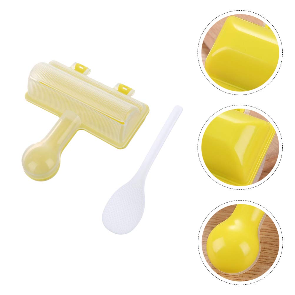 Premium Sushi Mold & Roller Set - Plastic Sushi Maker for Homemade Kimbap, Rice Rolls & Sushi - Easy DIY Sushi Making Tool for Home Chefs & Japanese Cuisine Lovers - Perfect for Parties, Meal Prep & Asian Cooking