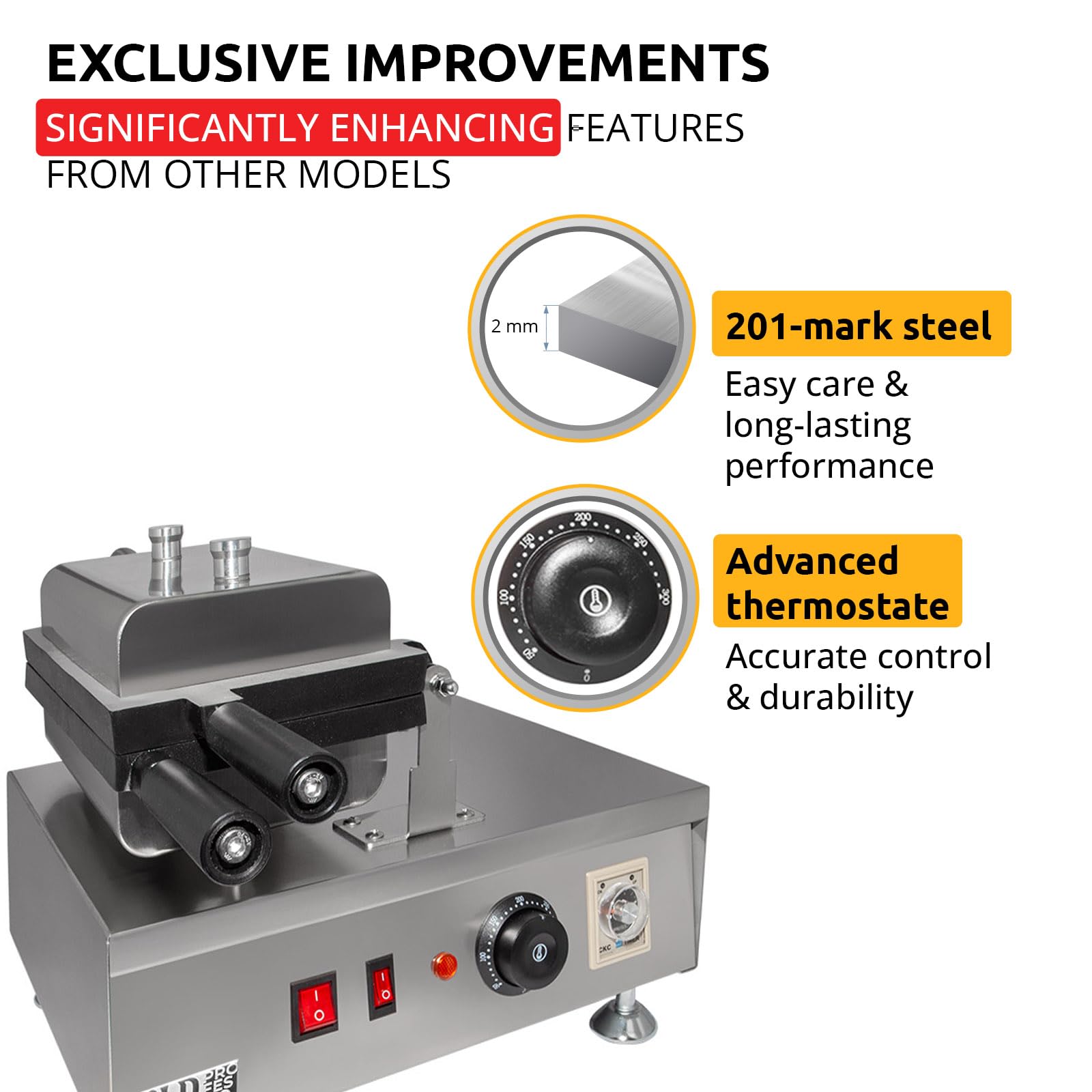 Commercial Nonstick Electric Ice Cream Taiyaki Bear Waffle Maker - 110V/220V Dual Voltage Baker Machine for Home, Cafe & Party Dessert Making