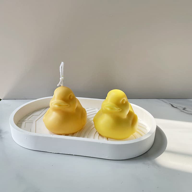 3D Cartoon Duck Silicone Molds for DIY Candle Making - Cute Animal Shaped Molds for Aroma Gypsum, Home Decor & Art Crafts - Perfect for Birthday Gifts, Party Favors and DIY Craft Projects