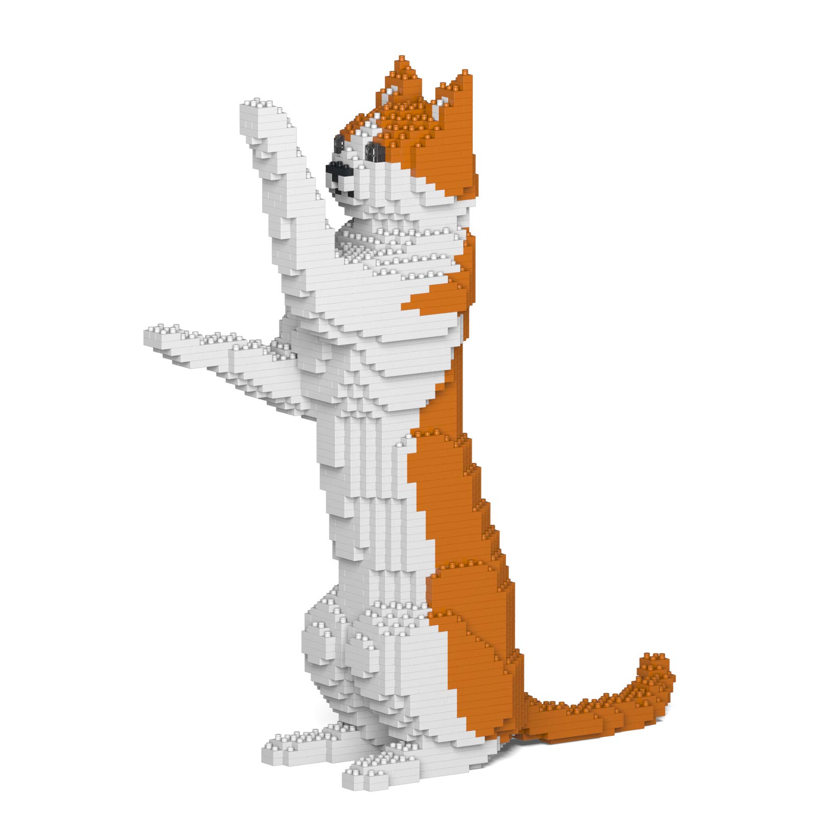JEKCA Cat 22S-M01 Plastic Building Blocks for Adults & Teens Age 14+ | Creative DIY Model Kit for Home Decoration & Stress Relief