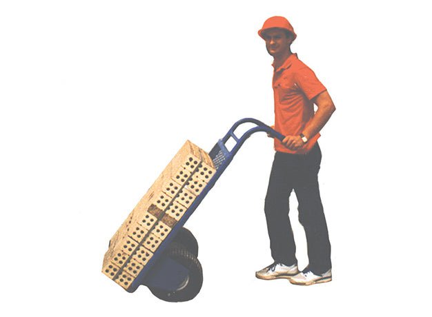 Heavy Duty Brick & Block Carts for Construction - Durable Masonry Material Transport Hand Truck with Large Wheels - Perfect for Job Sites, Landscaping, and DIY Projects