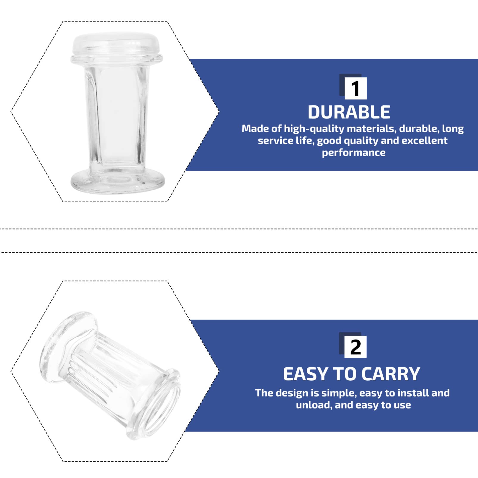 Premium Clear Glass Staining Jars with Lids - 1pc Lab Coplin Jars, Glass Containers & Canisters for Science Experiments, Art Projects & Chemical Storage | Ideal for Laboratories, DIY Crafts & Home Organization