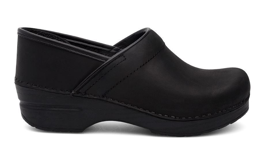 Dansko Professional Oiled Leather Clogs for Women - Slip Resistant Work Shoes for Nurses, Chefs & Healthcare Workers - Comfortable Support for All-Day Wear in Hospitals & Kitchens
