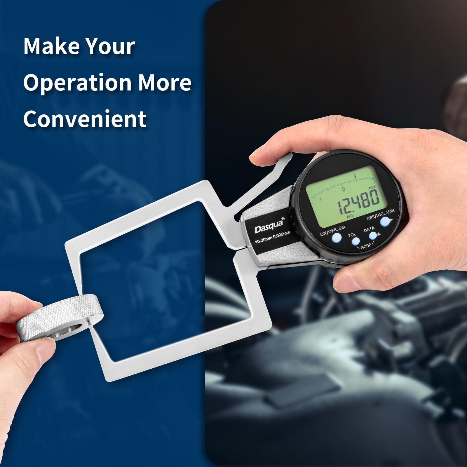 **Dasqua Digital External Caliper Gauge 0.400