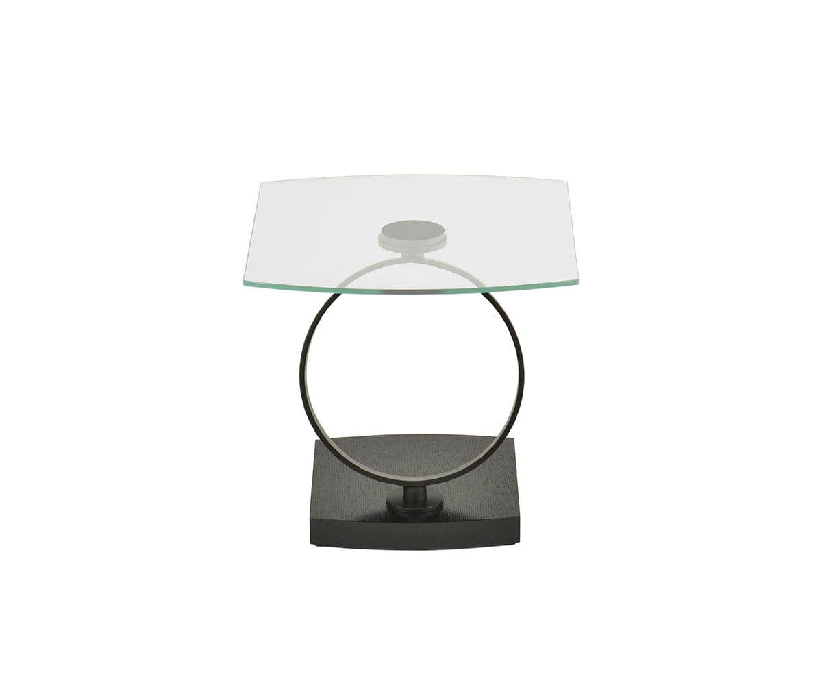 Modern Rizzo End Table - Stylish Nightstand for Bedroom, Living Room & Office - Compact Side Table with Storage Shelf - Perfect for Small Spaces, Apartments & Dorm Rooms