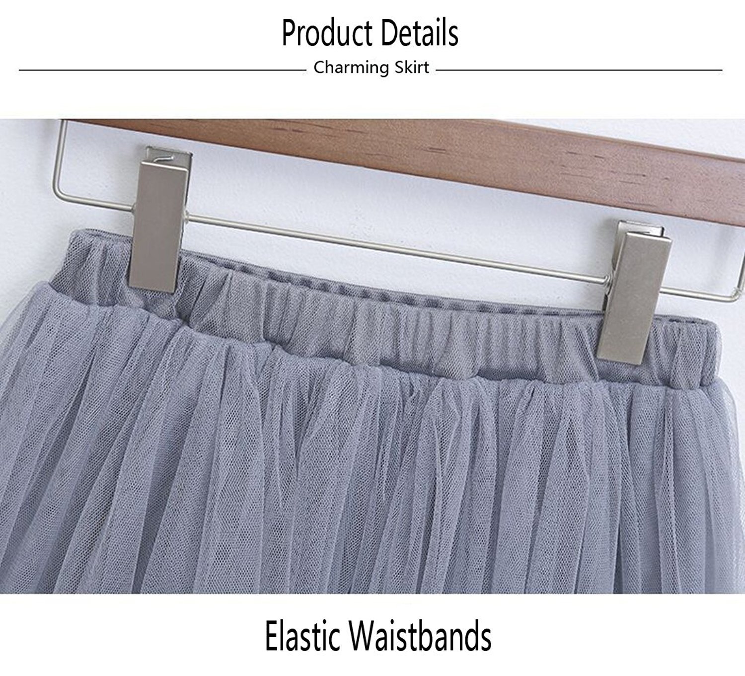 Sarahbridal Women's Knee Length Tutu Skirts - Soft Tulle Prom Party Dance Short Skirt for Ballerina, Cheerleading, Costume, Photo Shoot & Special Occasions