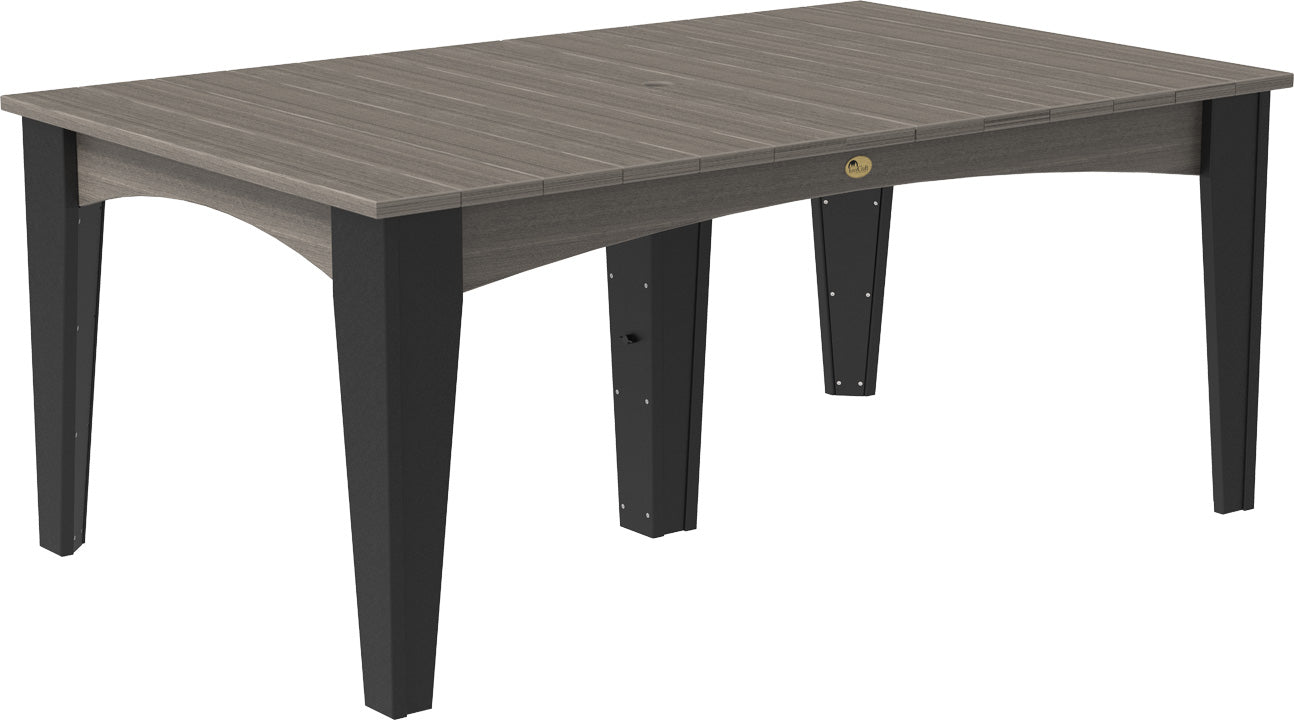 LuxCraft 44 x 72 Inch 7-Piece Dining Table Set for Kitchen Island - Modern Wooden Counter Height Table with 6 Chairs - Perfect for Family Meals, Entertaining & Small Space Dining Rooms