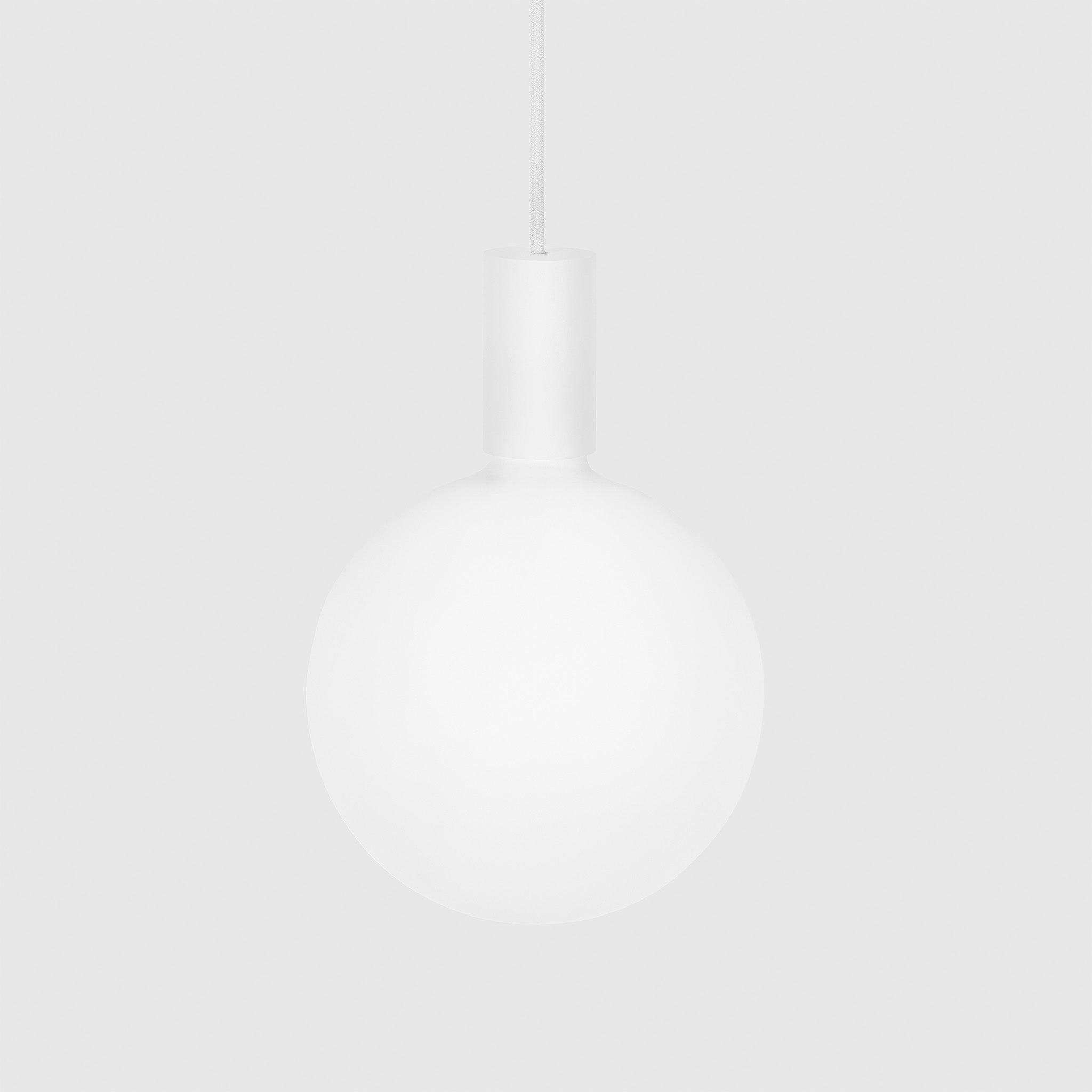 Alumina Single Pendant with Sphere - Modern Minimalist Necklace for Women - Perfect for Everyday Wear, Office & Special Occasions