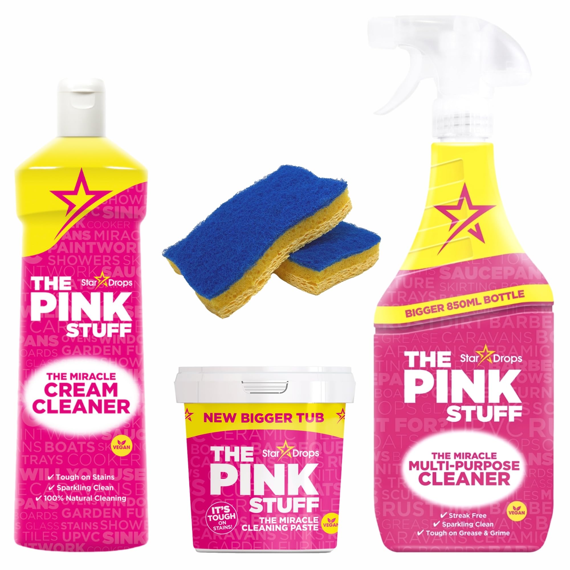 The Miracle Cleaning Day with The Pink Stuff