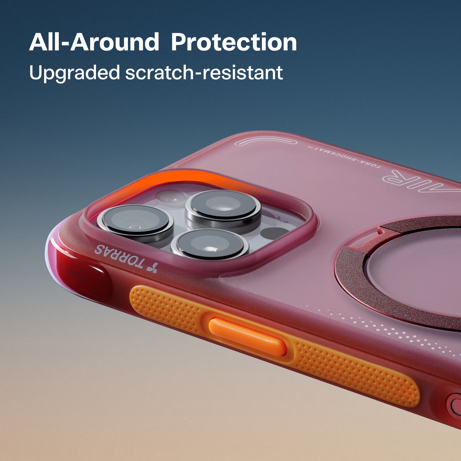Ostand Q3 Air Magnetic Phone Stand for iPhone 15 Pro Max - Portable Foldable Phone Holder for Desk, Car, Travel & Home Use