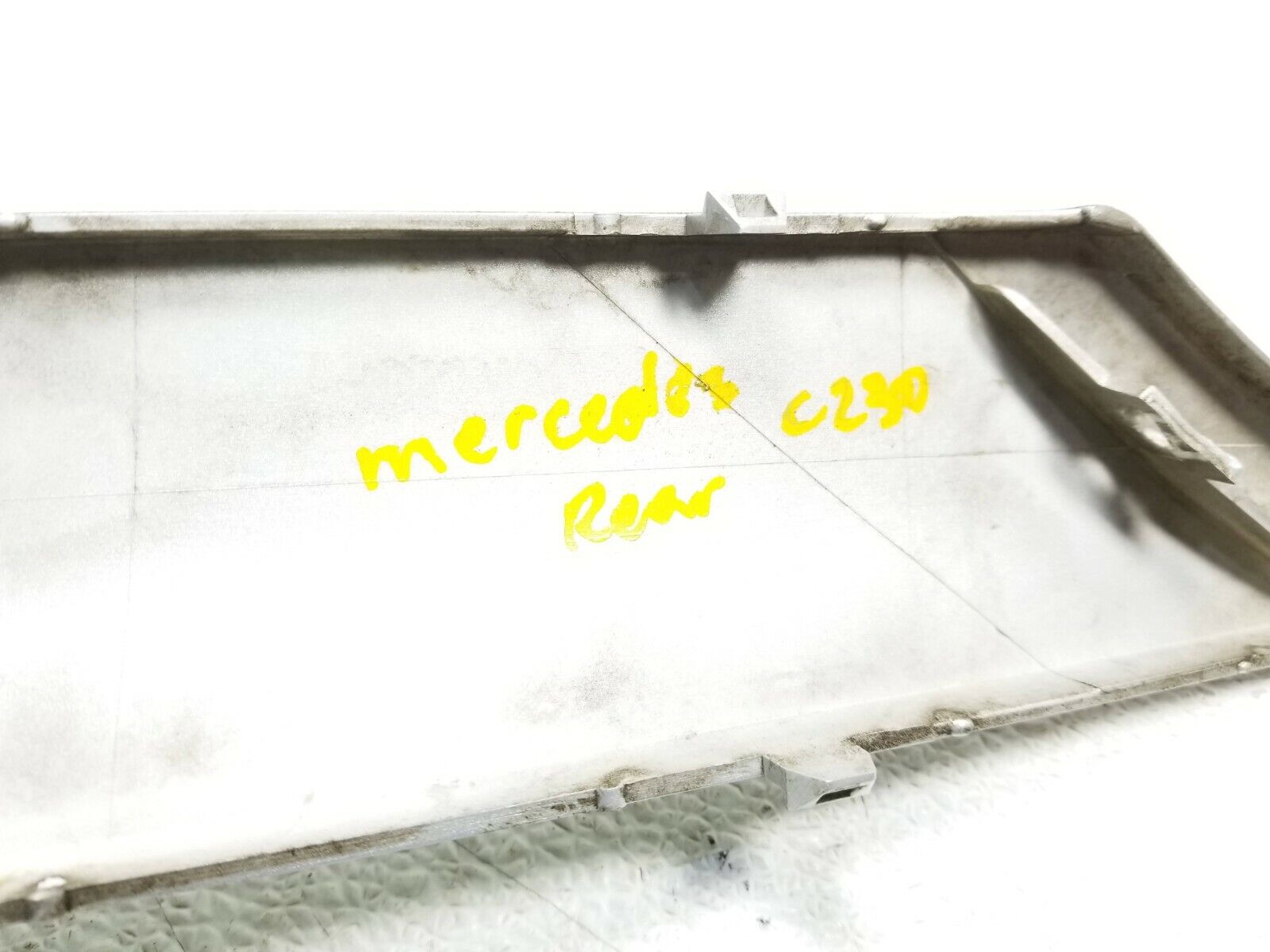 Original Mercedes Benz W203 C230 Coupe Rear Bumper Molding (2002-2006) - 3-Piece OEM Replacement (Part #77k) - Perfect for Car Restoration & Customization Projects