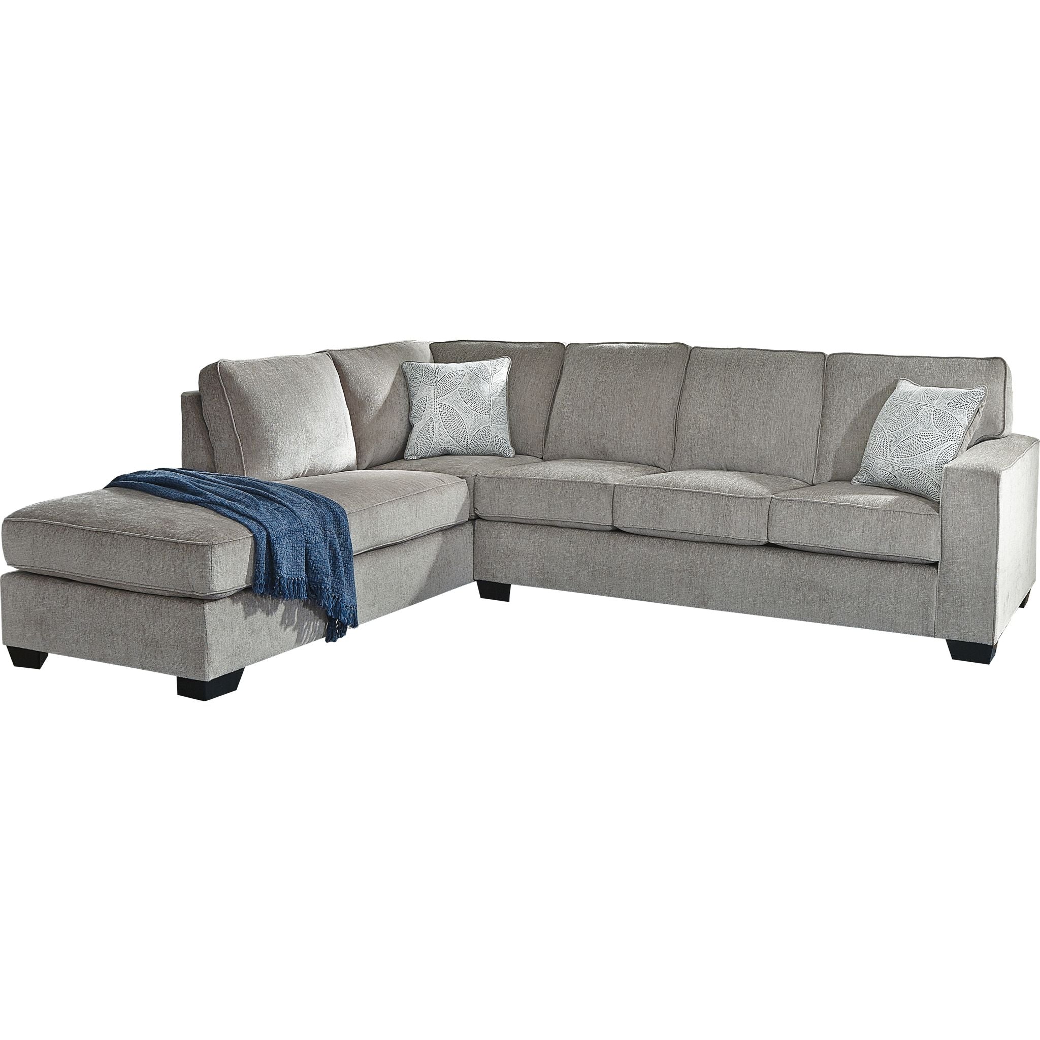 Altari 2-Piece Sectional Sofa with Chaise Lounge - Modern L-Shaped Living Room Furniture for Small Spaces & Apartments